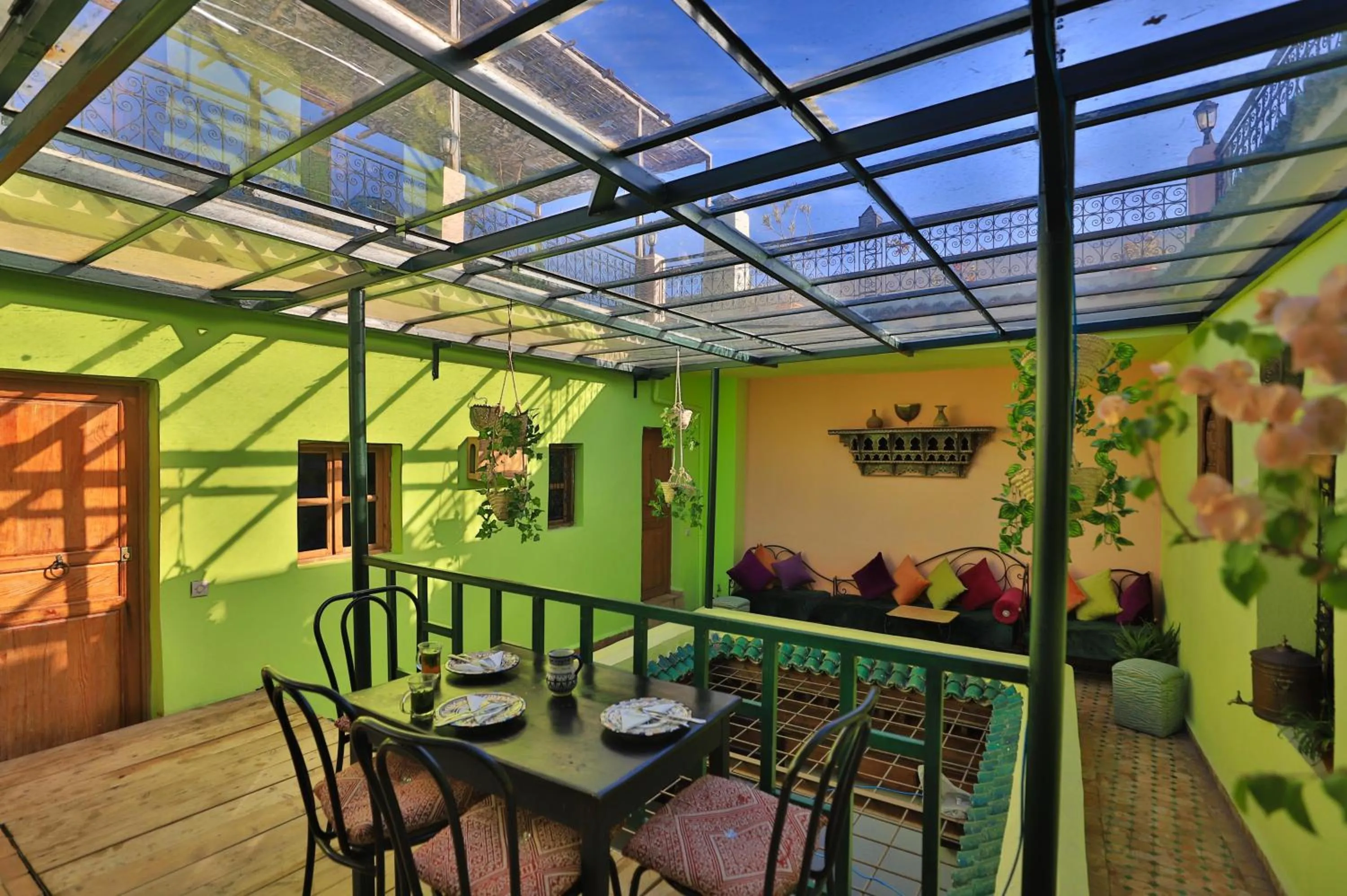 Patio in Riad Hidaya