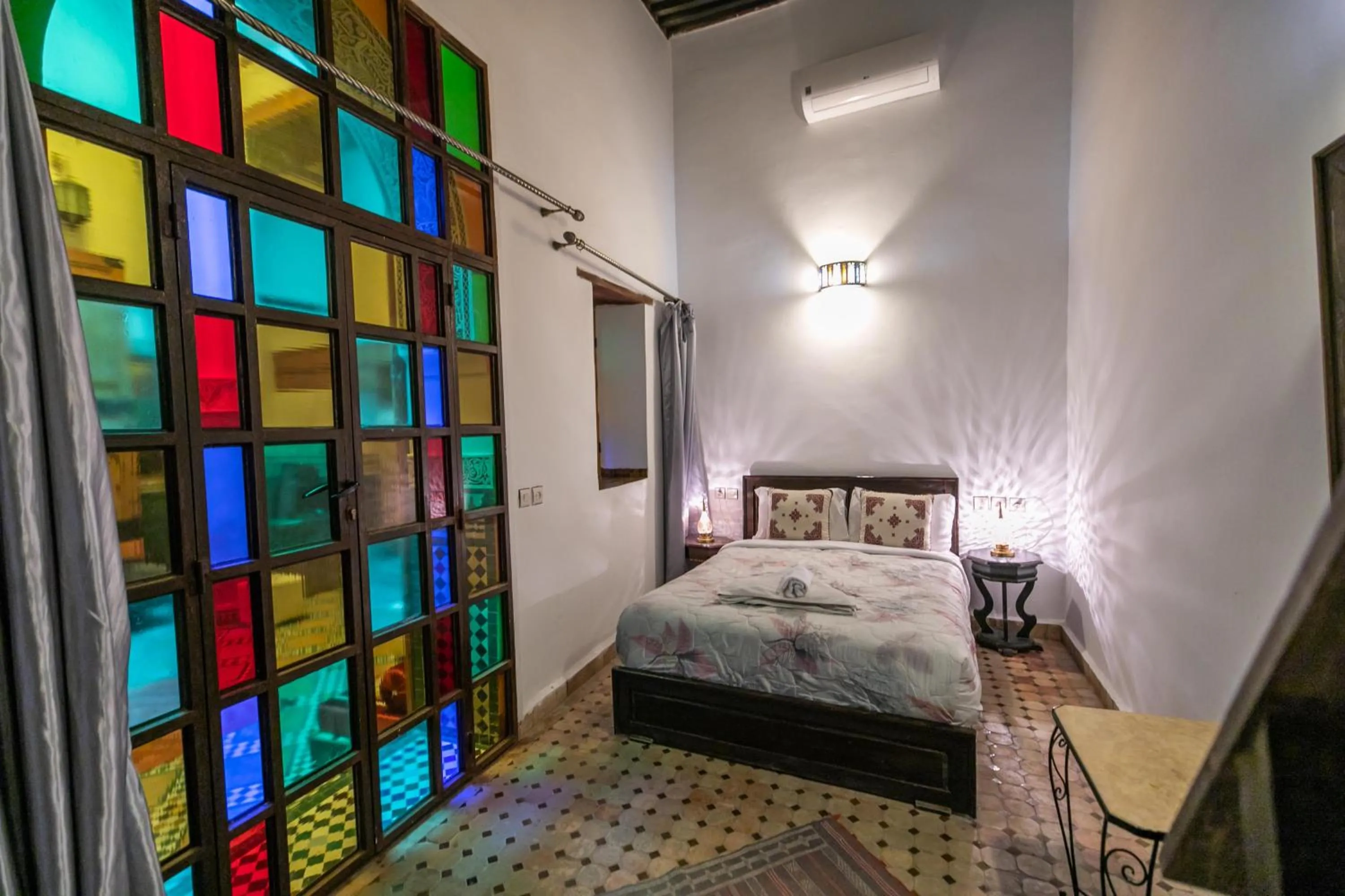 Bed in Riad Hidaya