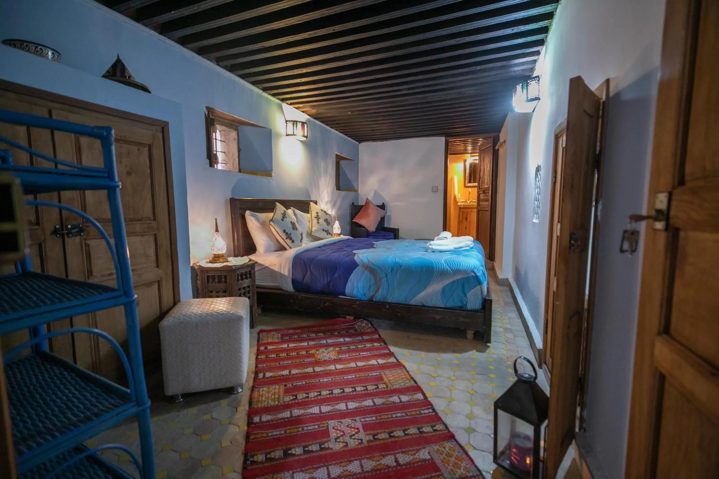 Bed in Riad Hidaya