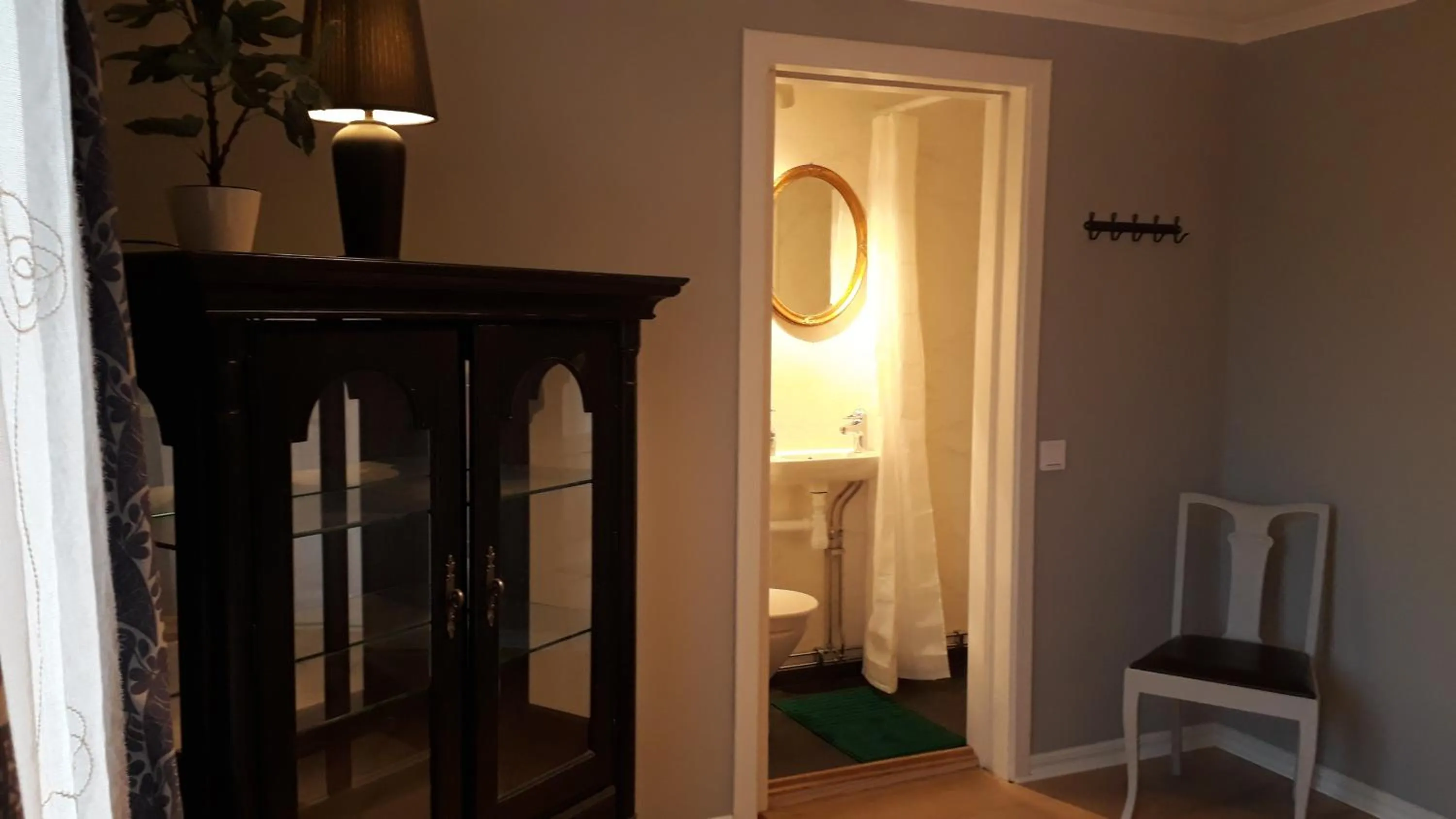 Bed in Älgbergets Bed & Breakfast