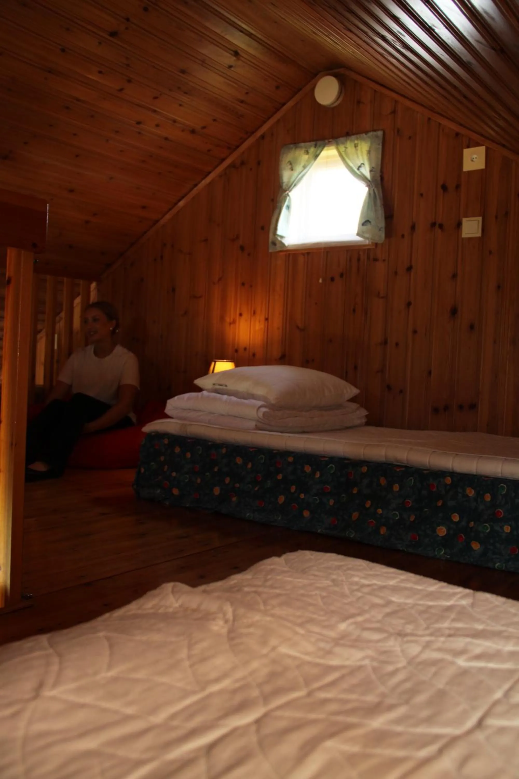 Bed in Älgbergets Bed & Breakfast