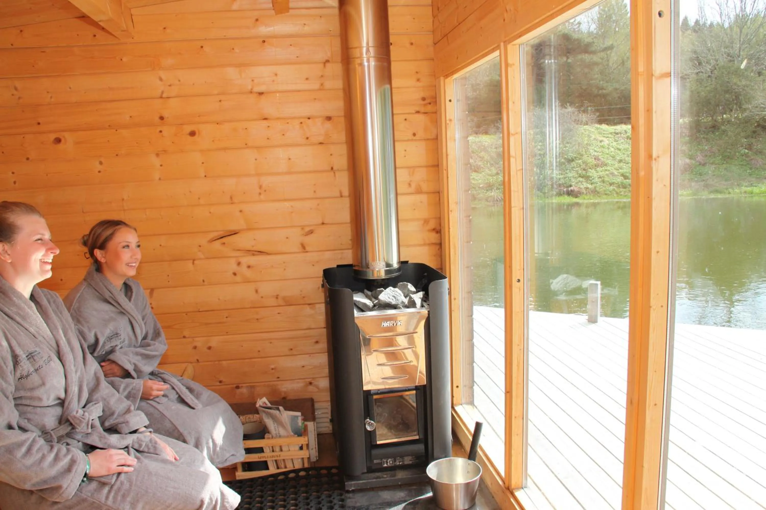 Sauna in Älgbergets Bed & Breakfast