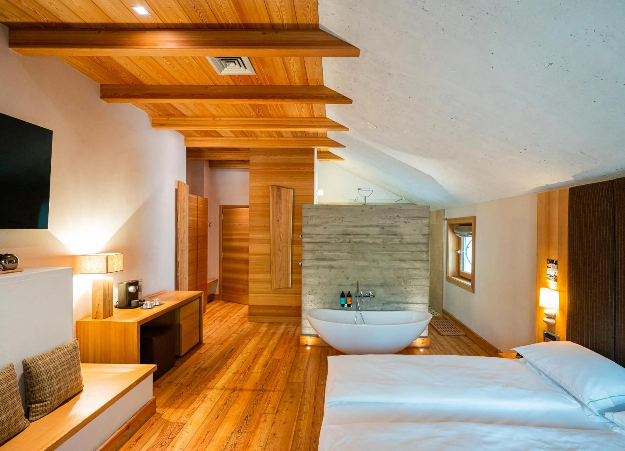 Bedroom, Bed in Hotel Larice