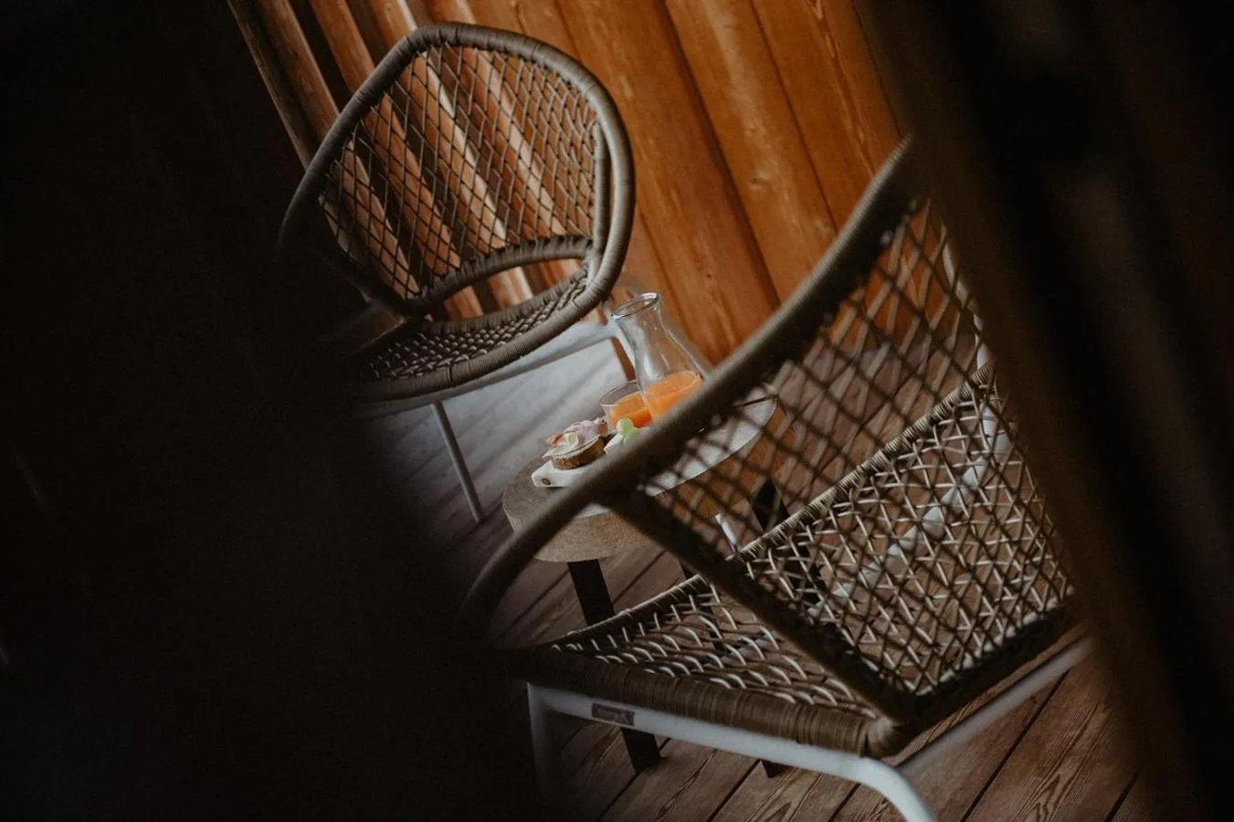 Decorative detail in Hotel Larice