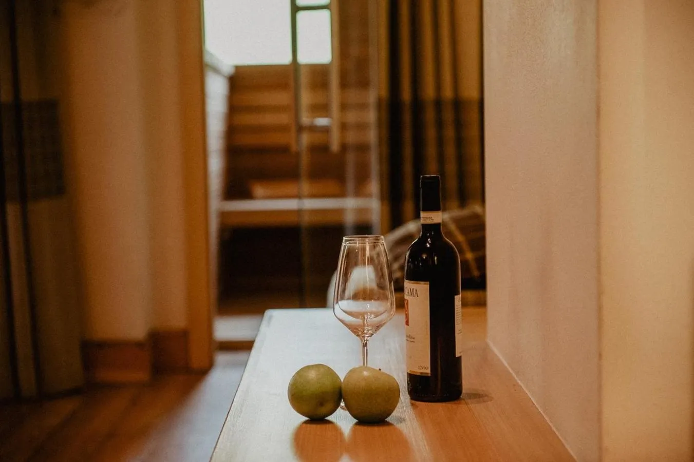 Sauna in Hotel Larice