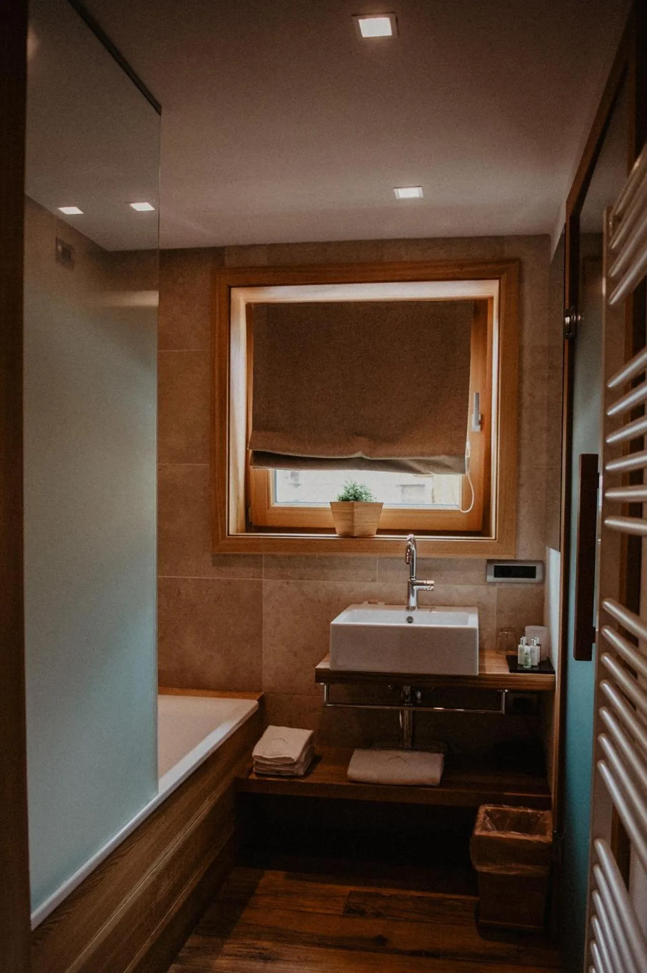 Bathroom in Hotel Larice