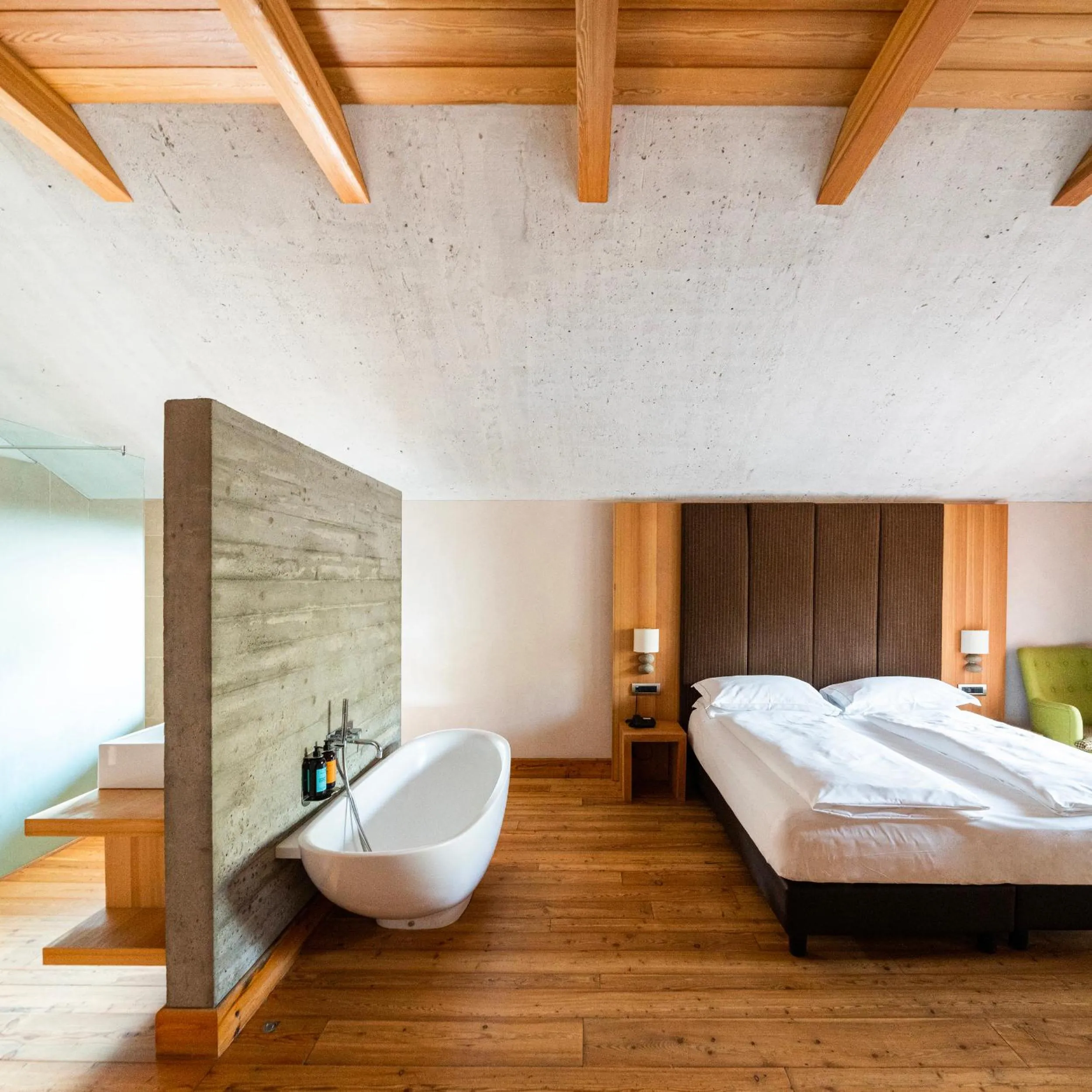 Bedroom, Bed in Hotel Larice