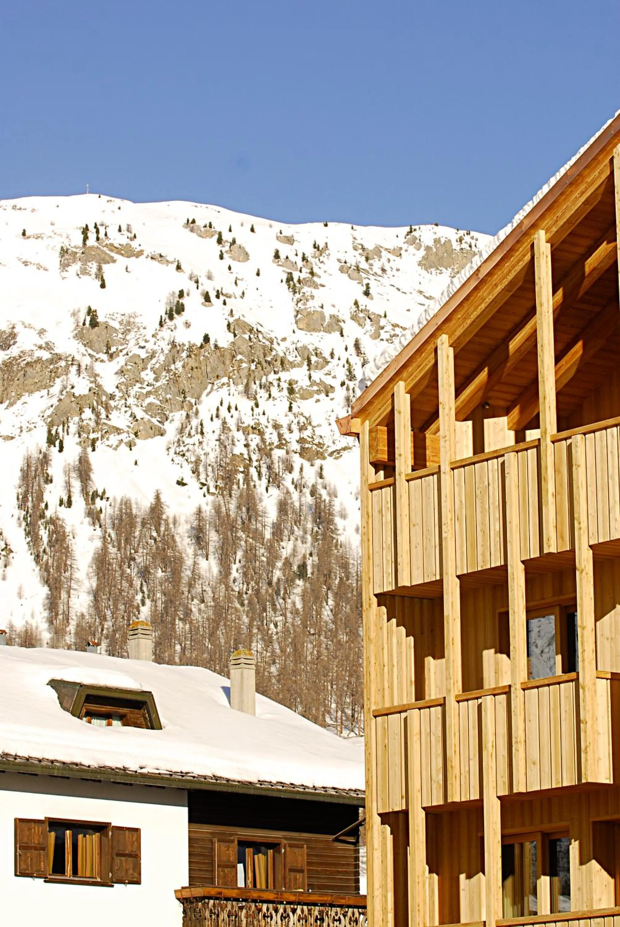 Facade/entrance in Hotel Larice