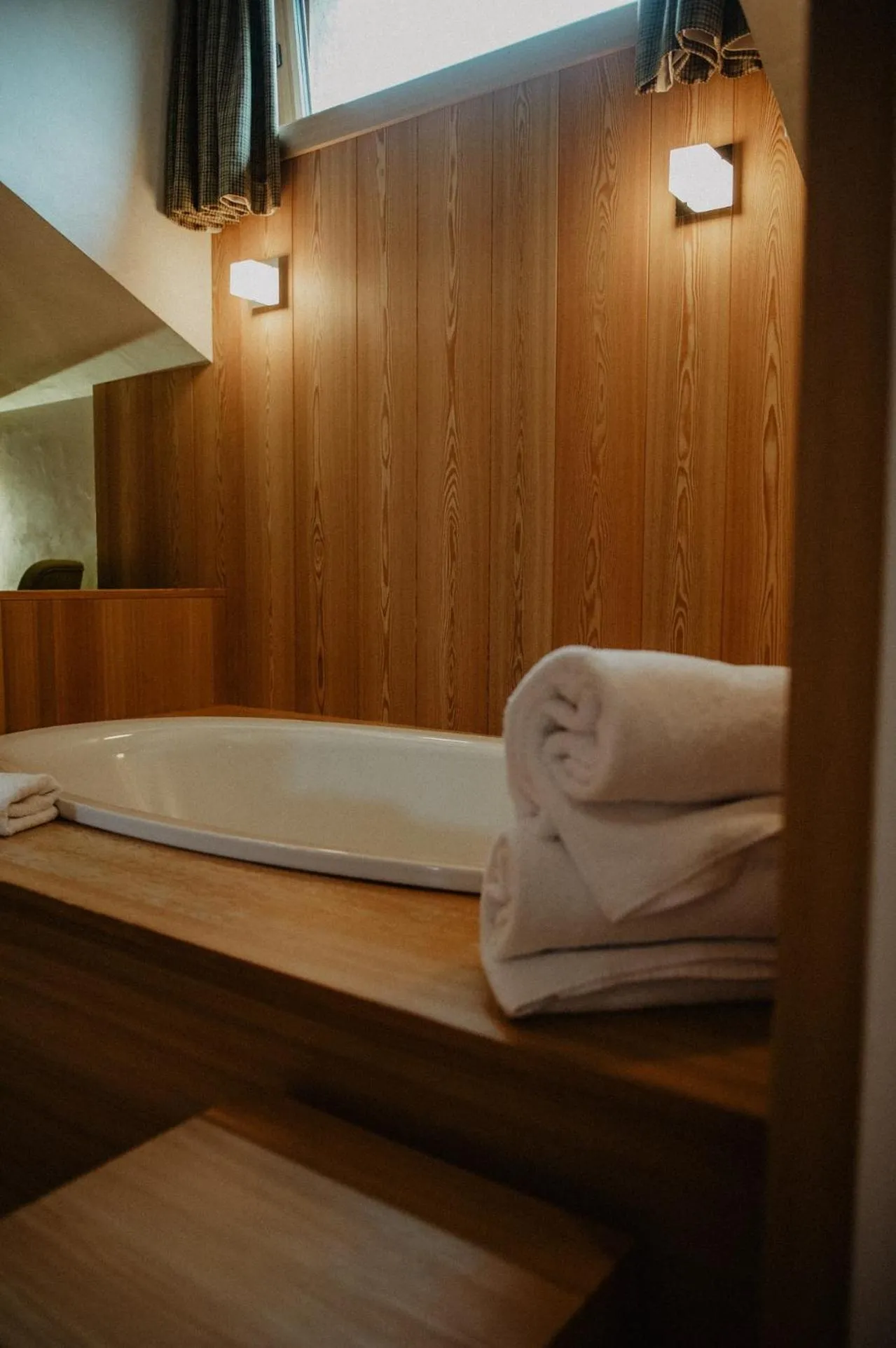 Bathroom in Hotel Larice