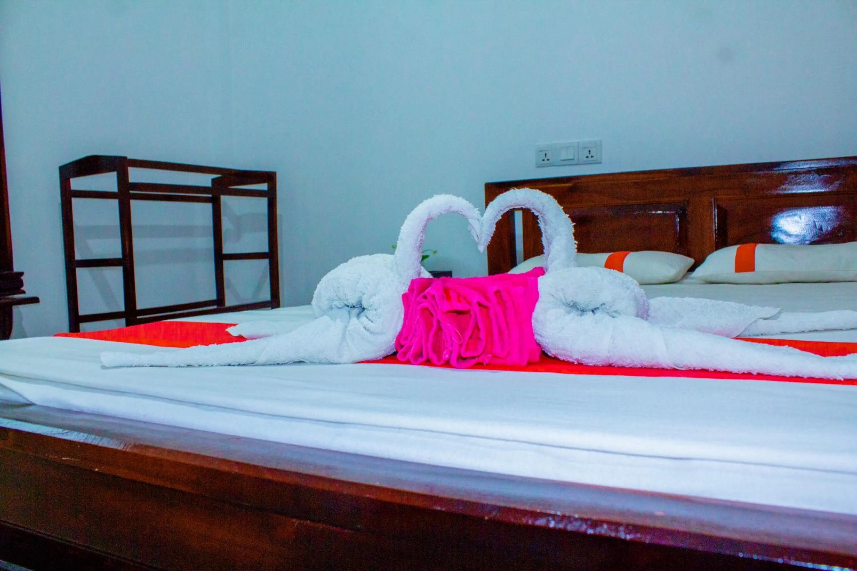 Bed in Lavender Home Yala Safari