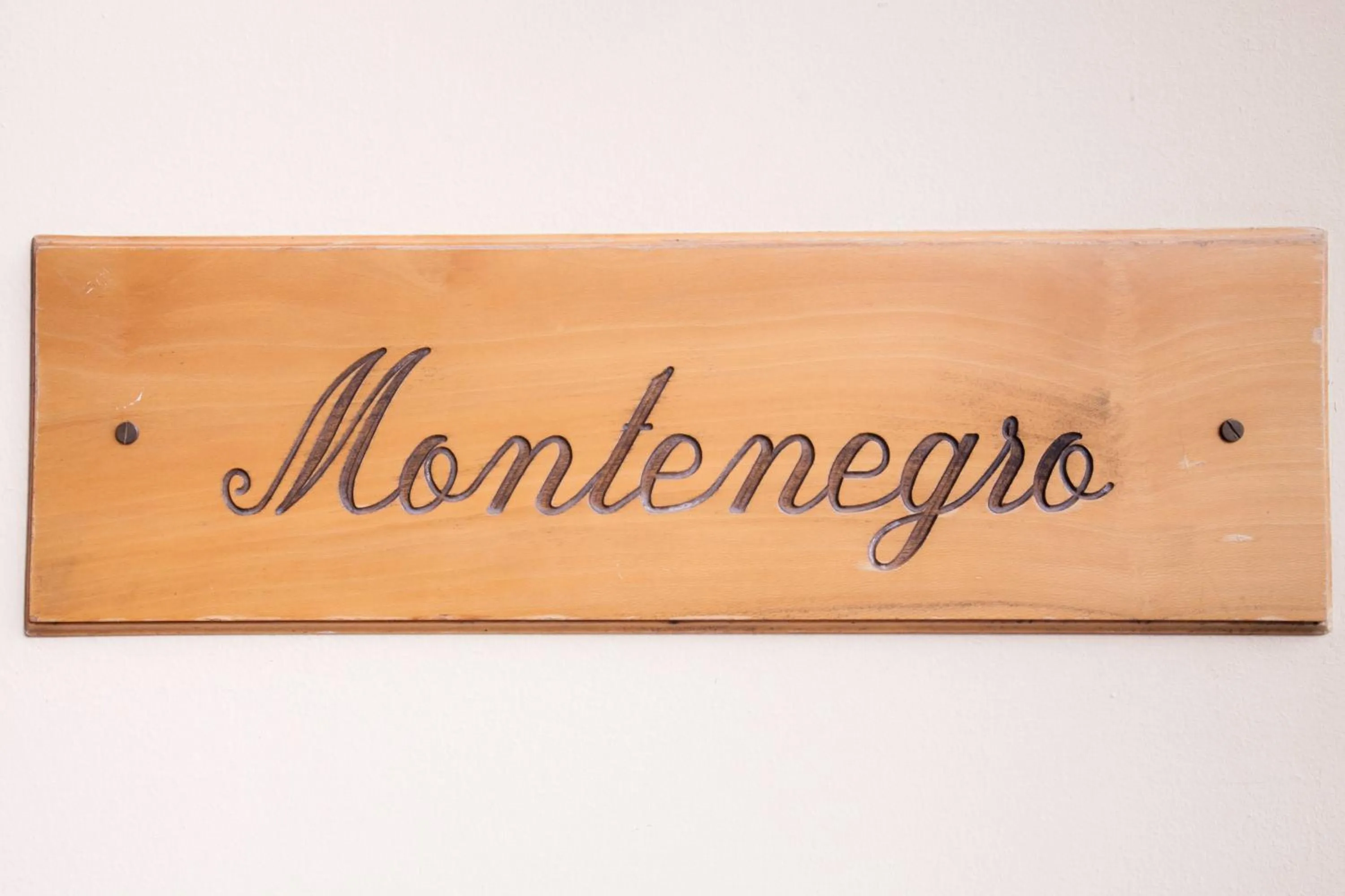 Facade/entrance in Albergo Montenegro