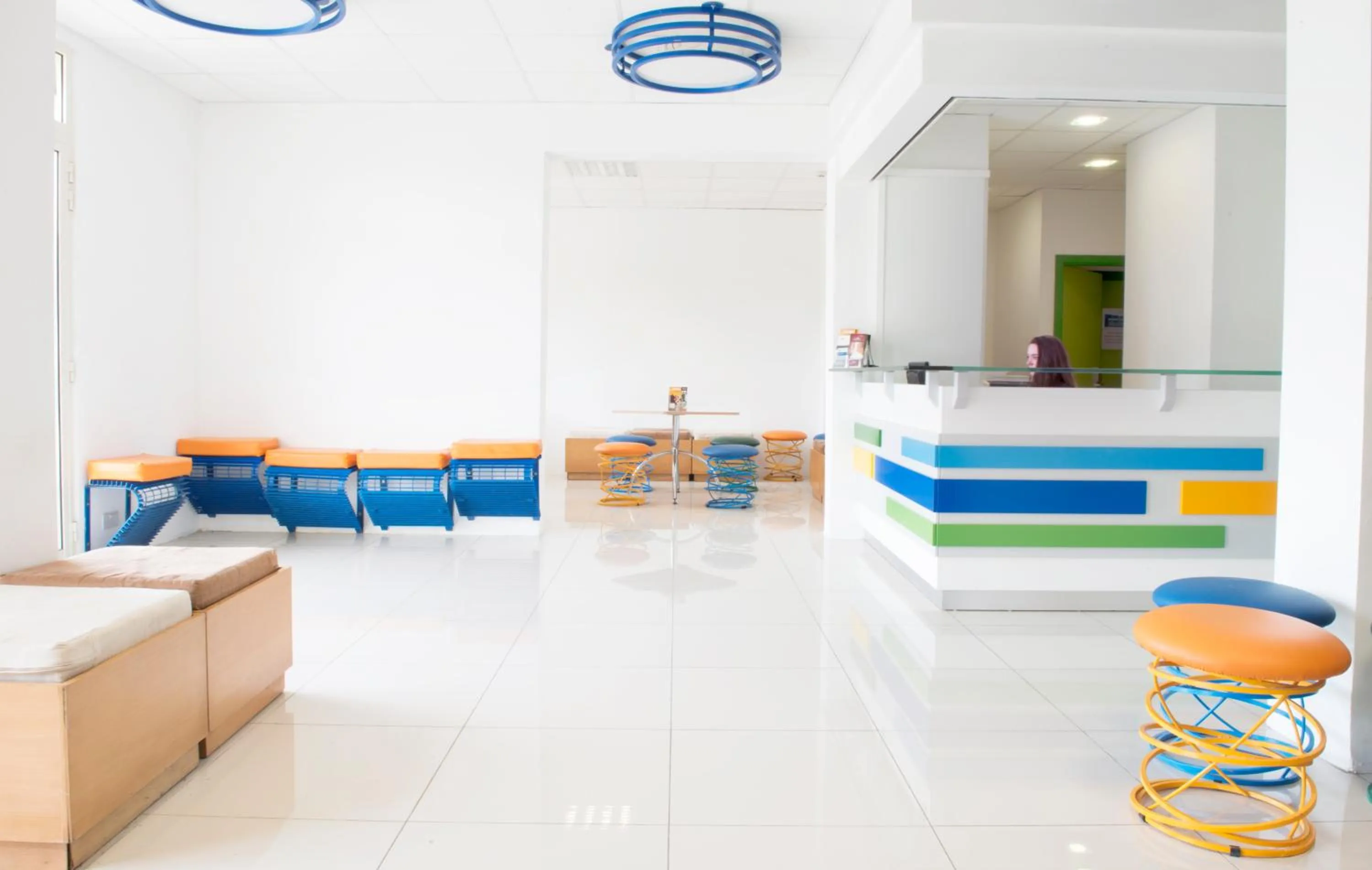 Lobby or reception in NSTS Campus Residence and Hostel