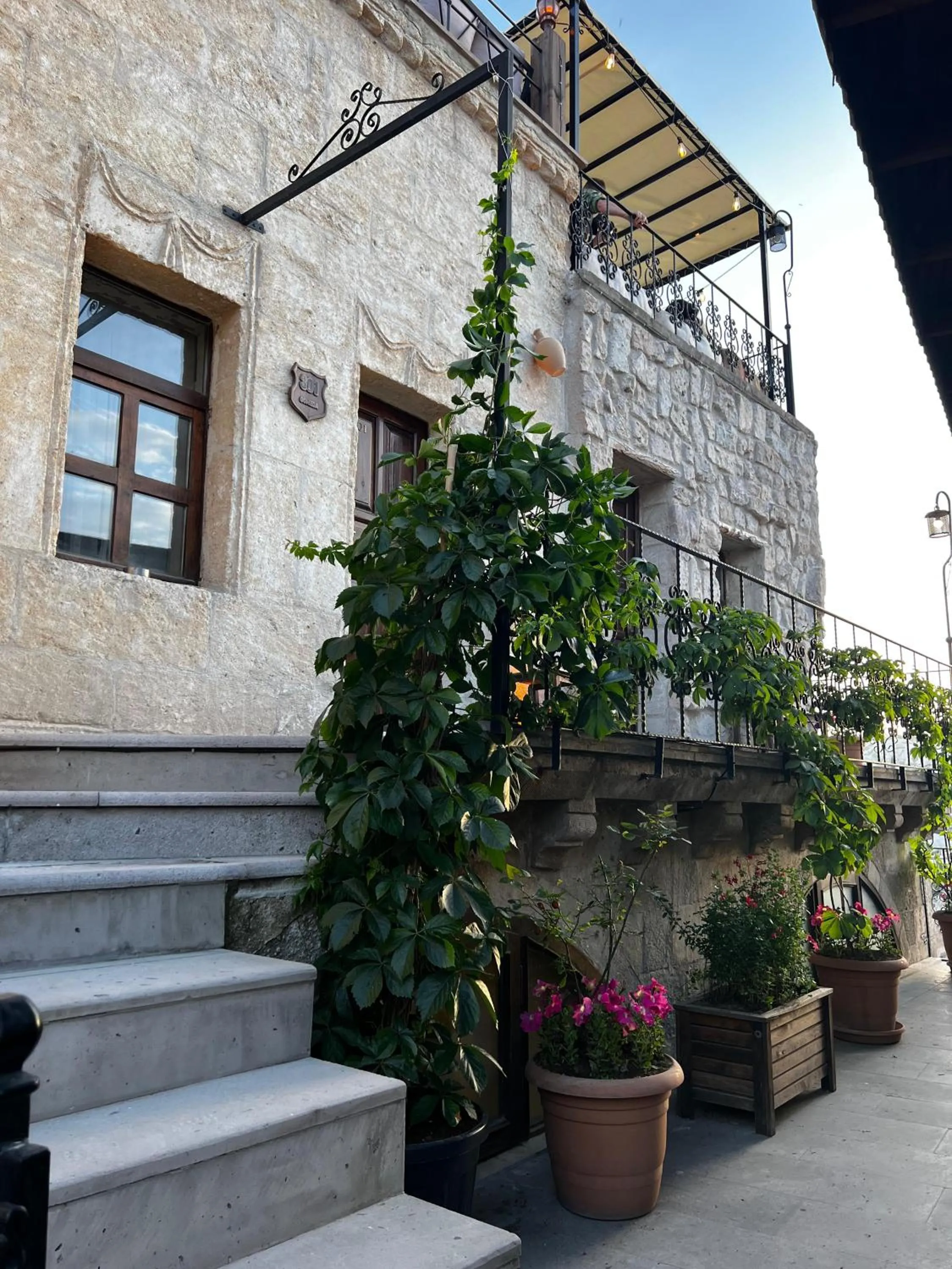 Property building in Castle Cave Hotel