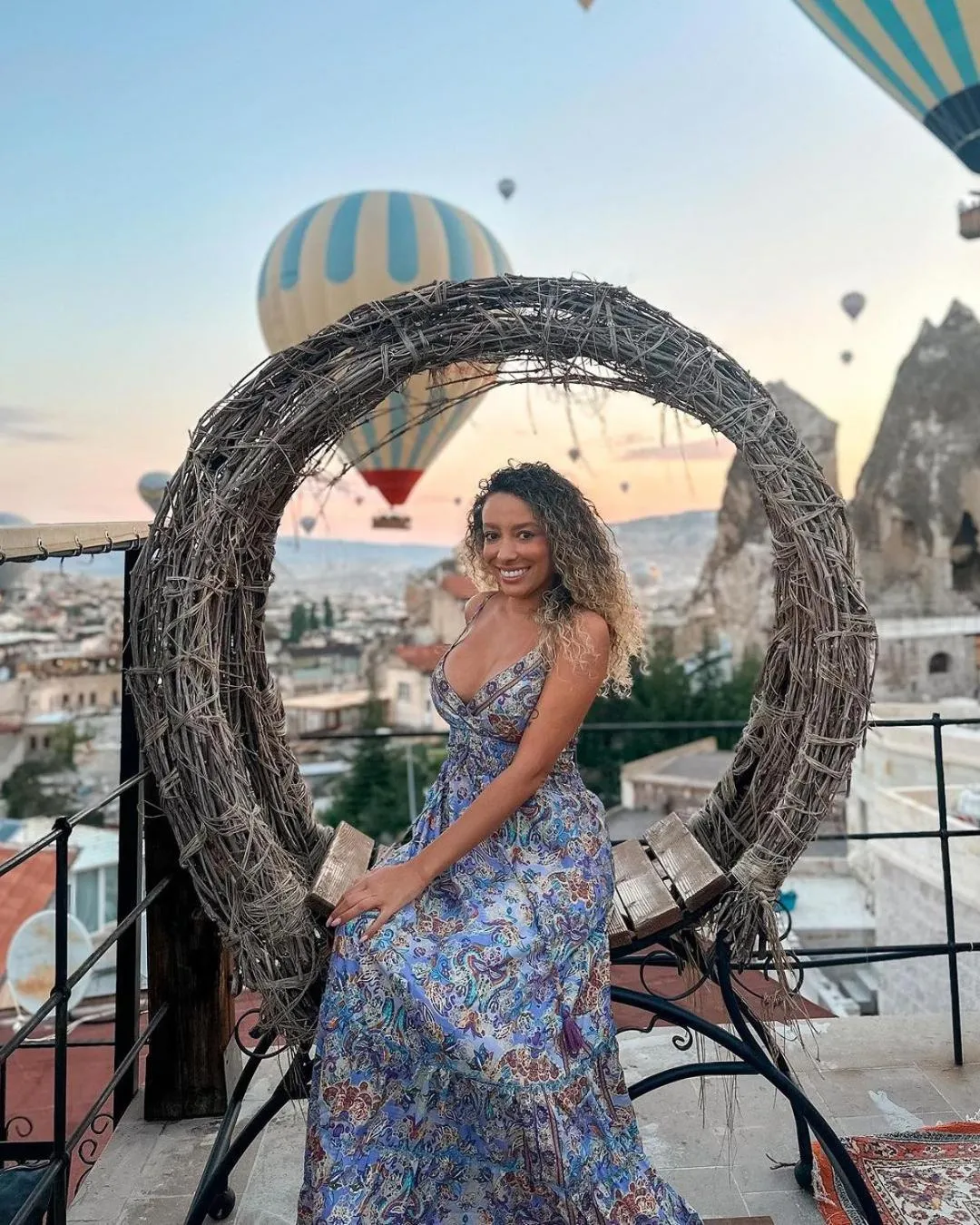 People in Castle Cave Hotel