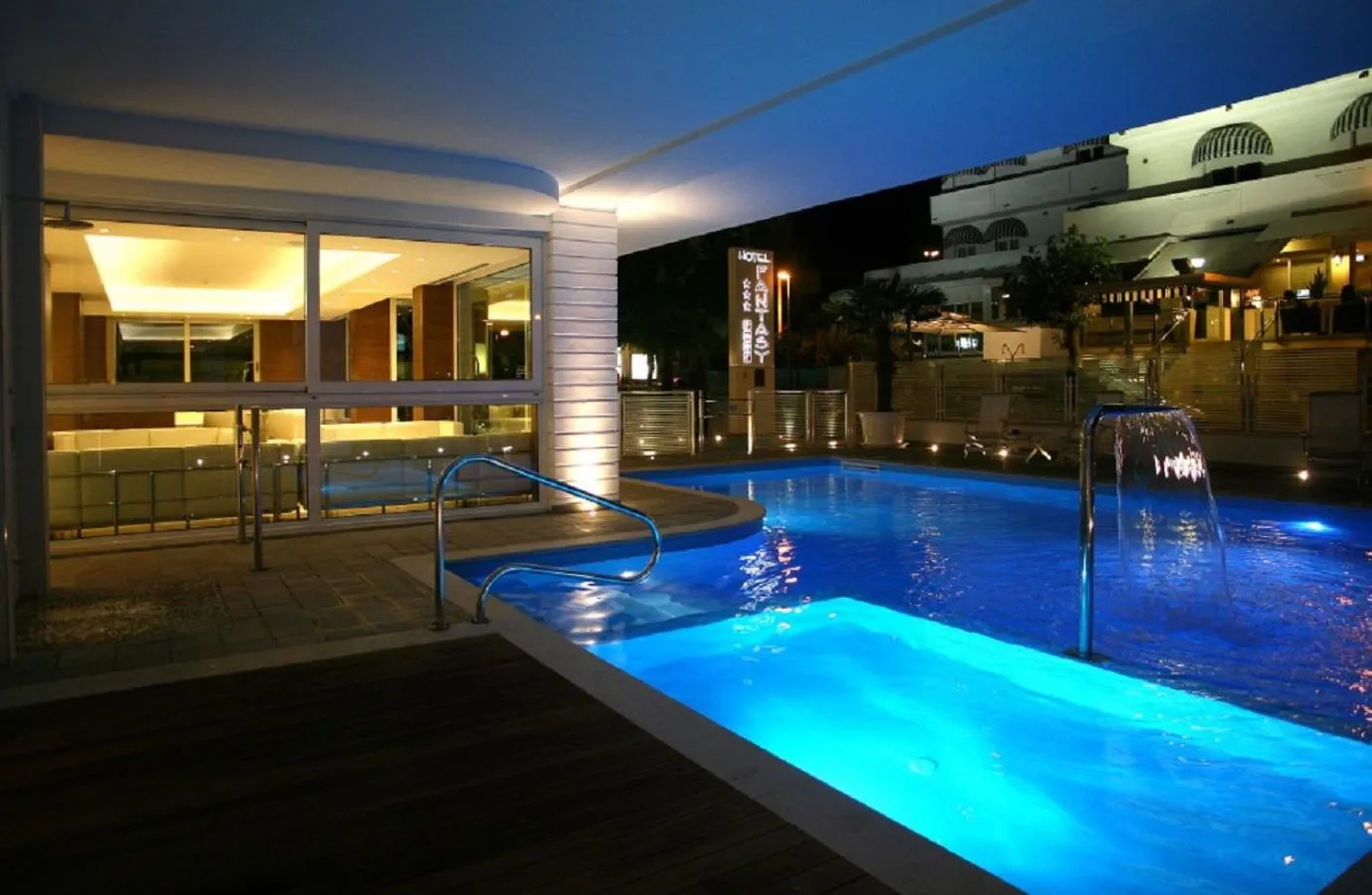 Aqua park in Hotel Fantasy