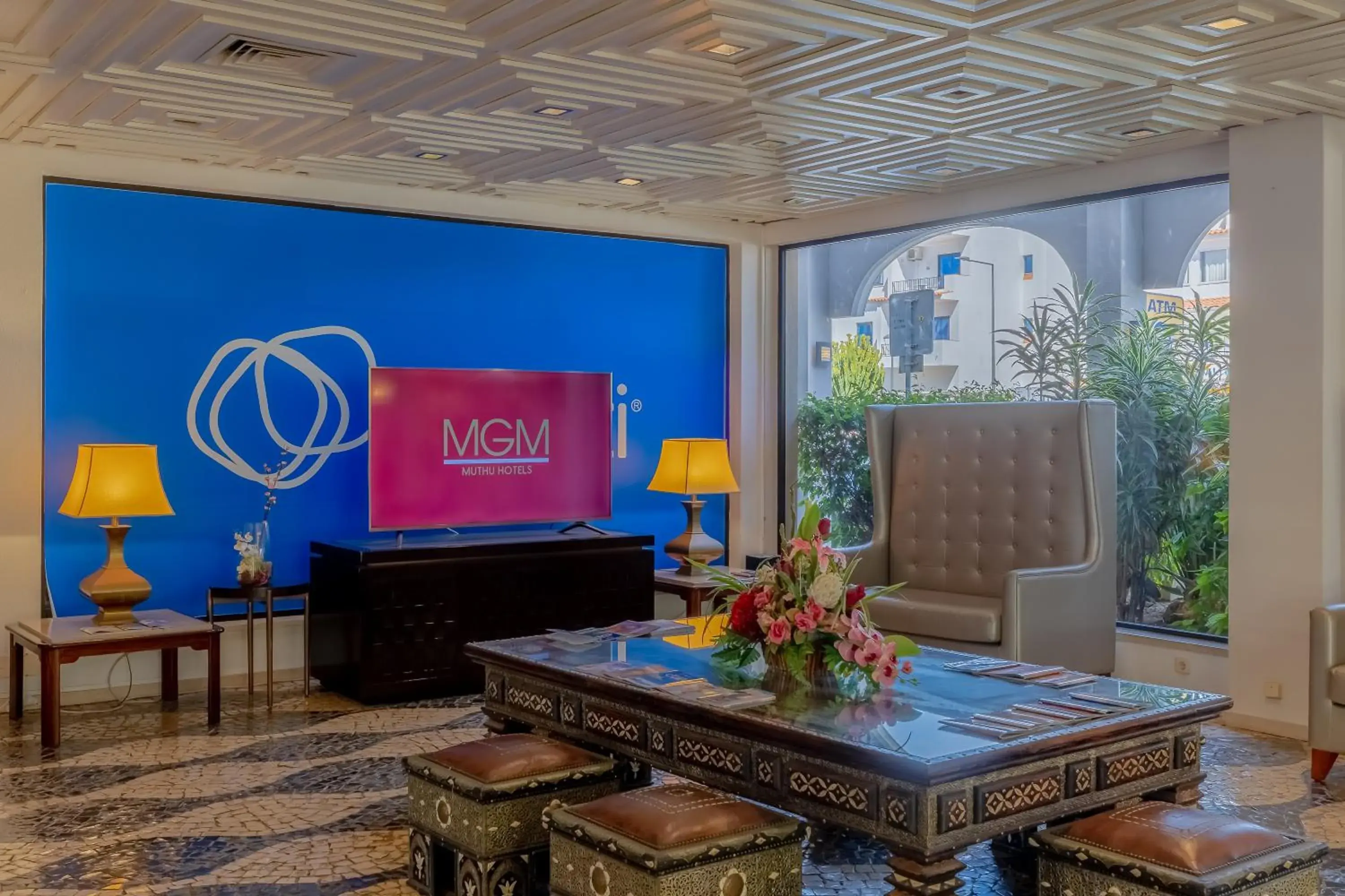 Lobby or reception in Muthu Oura Praia Hotel Lobby or reception in Muthu Oura Praia Hotel