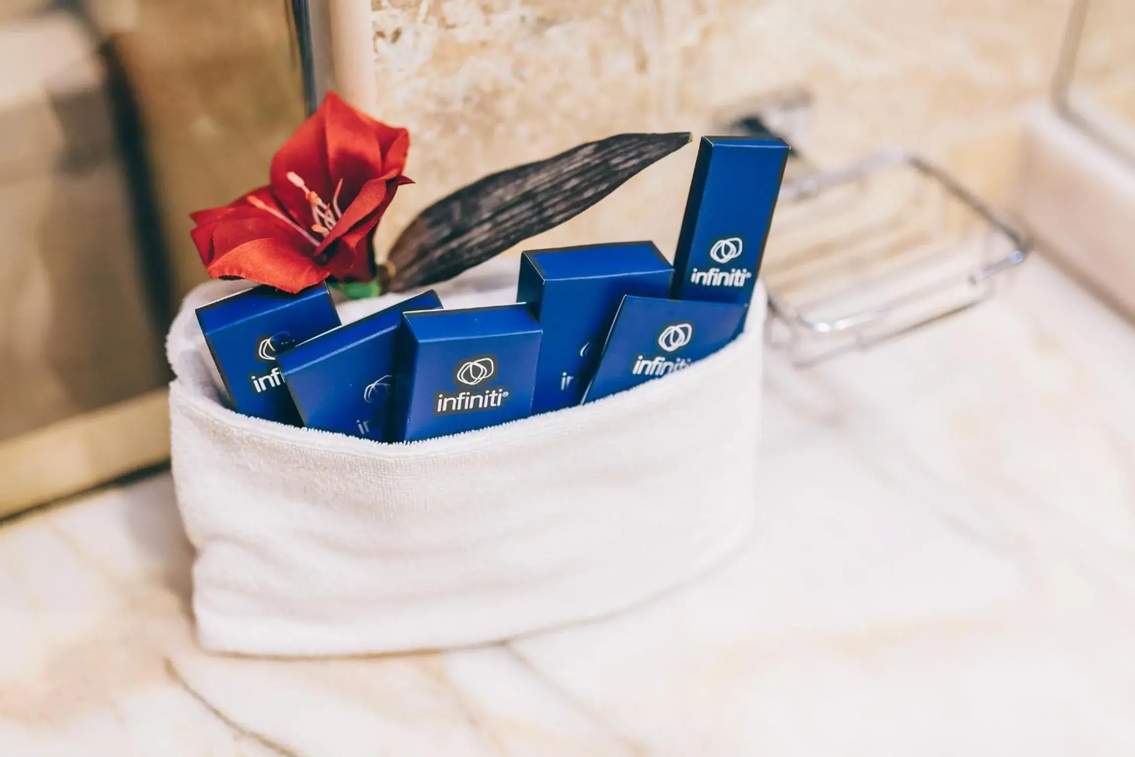 Bathroom in Muthu Oura Praia Hotel Bathroom in Muthu Oura Praia Hotel