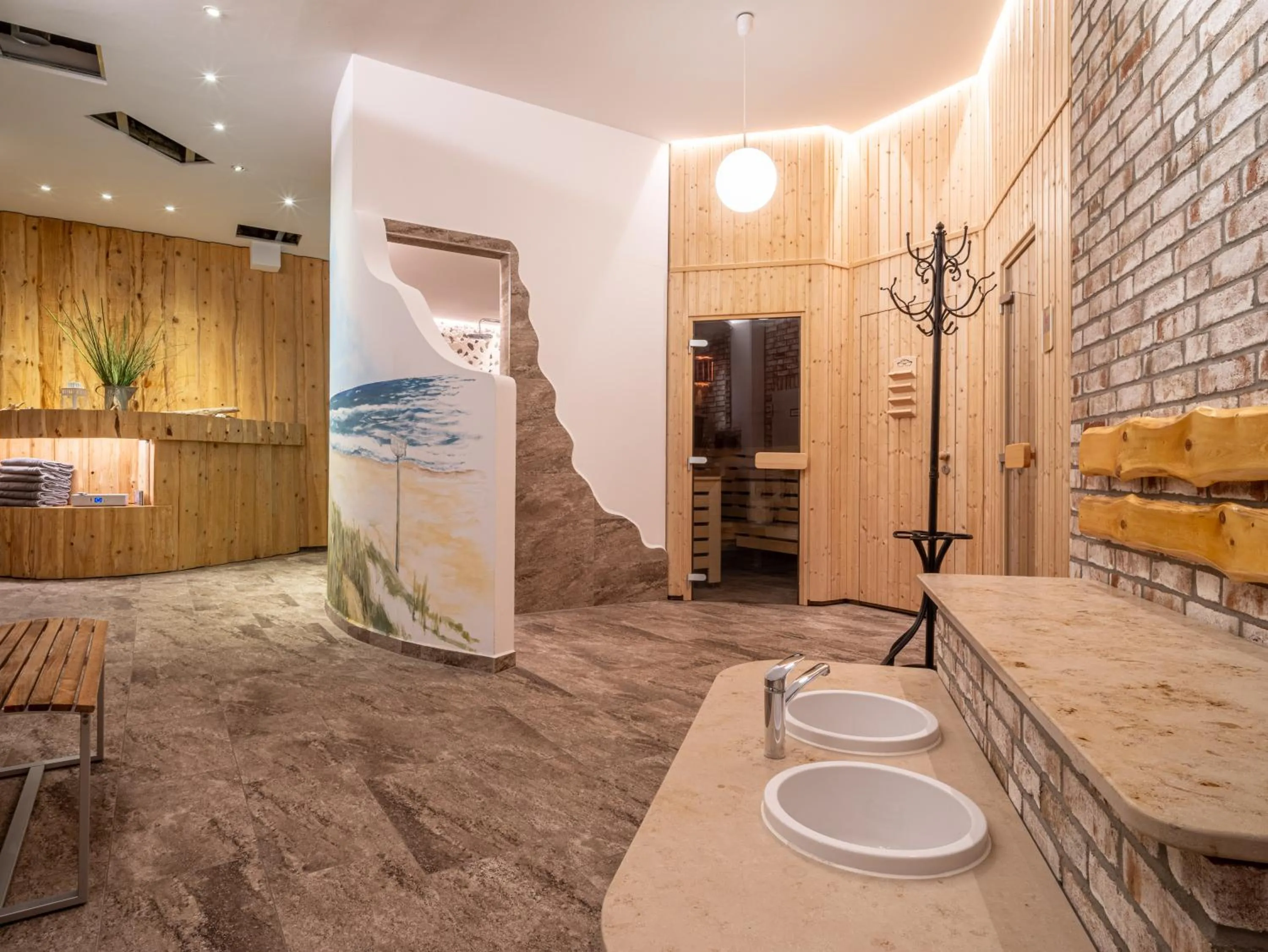Sauna in Hotel Stone