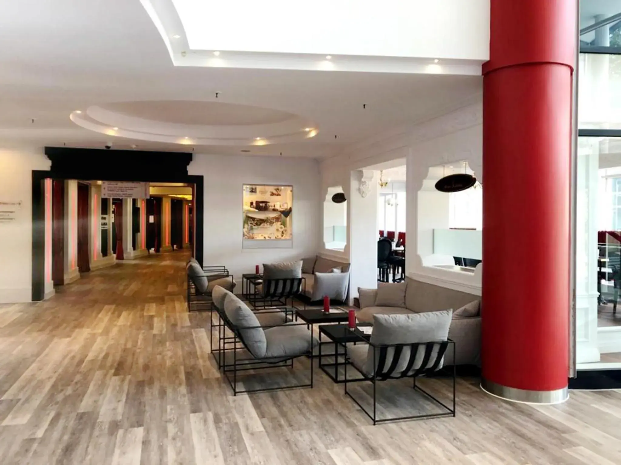 Lobby or reception in DORMERO Hotel Stuttgart Lobby or reception in DORMERO Hotel Stuttgart
