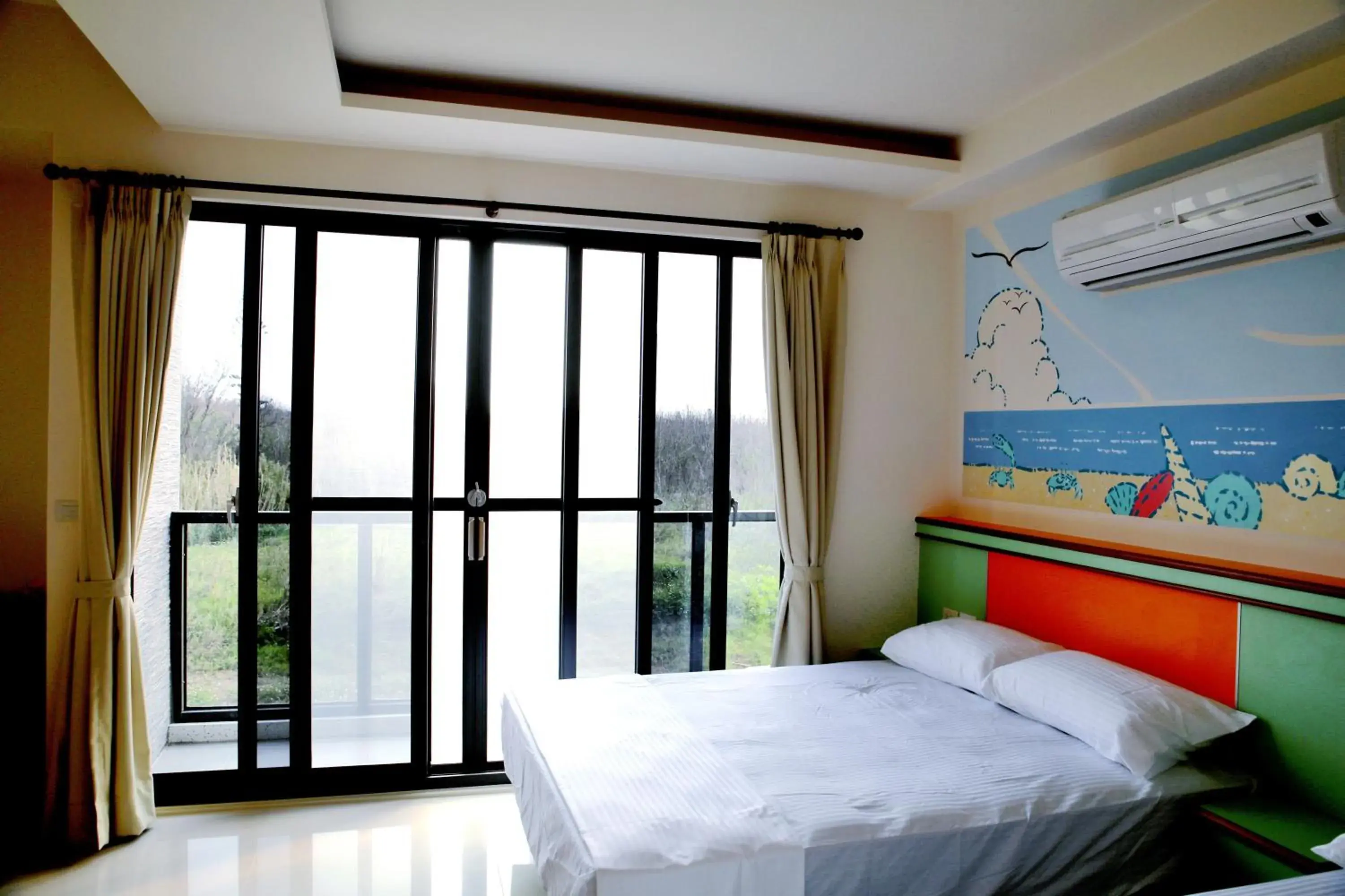 Quadruple Room with Balcony in Caibei Homestay Quadruple Room with Balcony in Caibei Homestay