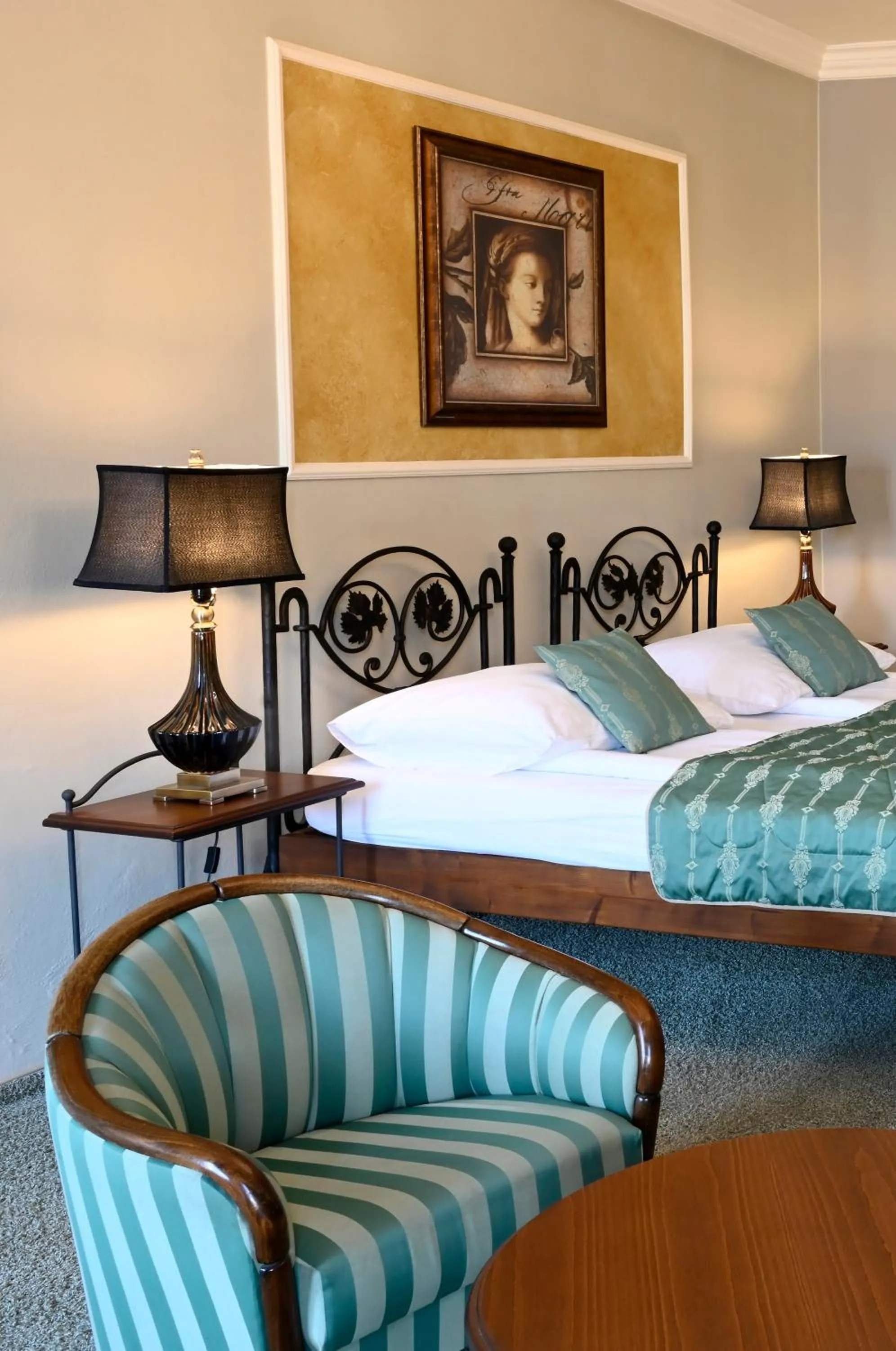 Bedroom, Bed in Hotel Bouček