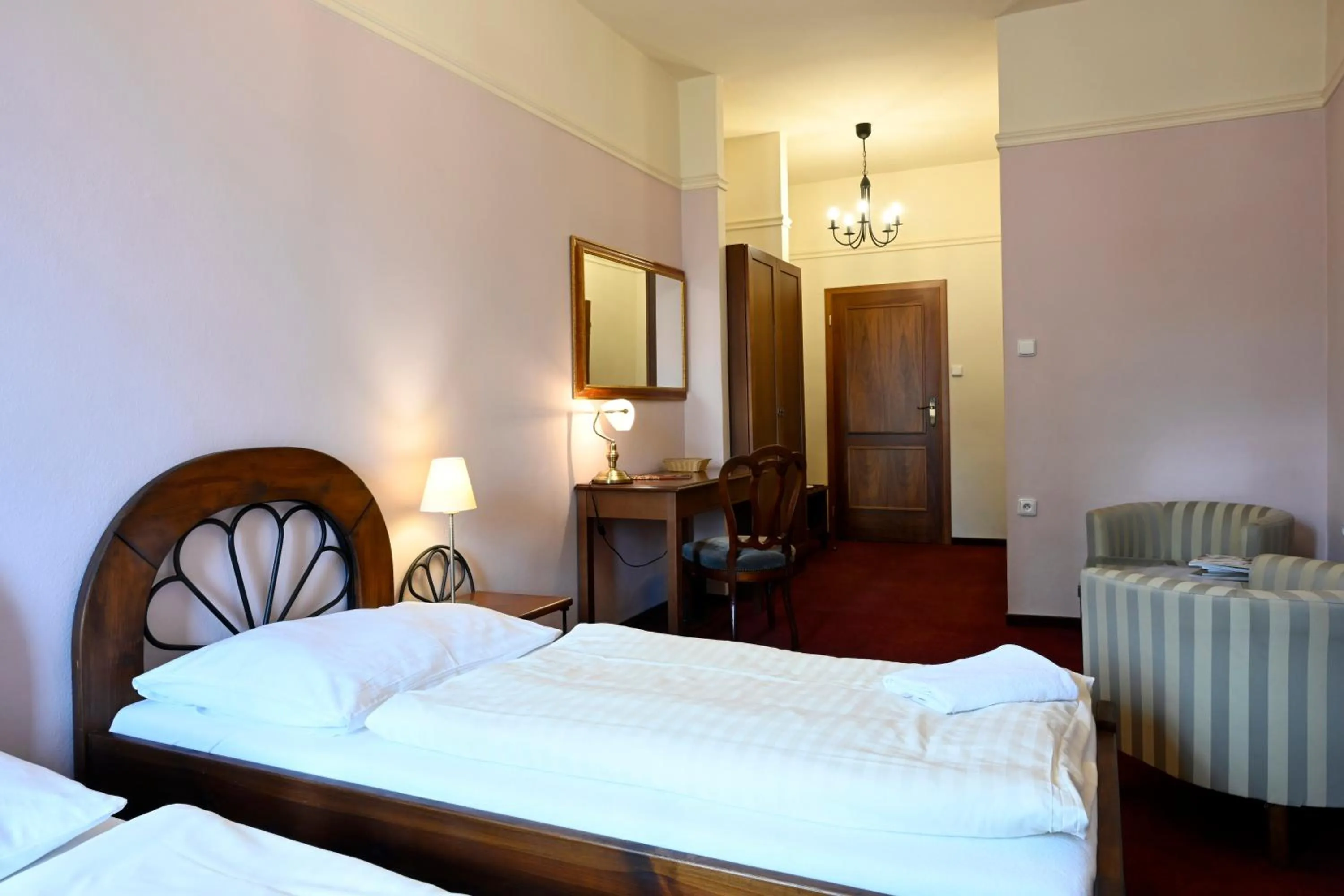 Bedroom, Bed in Hotel Bouček