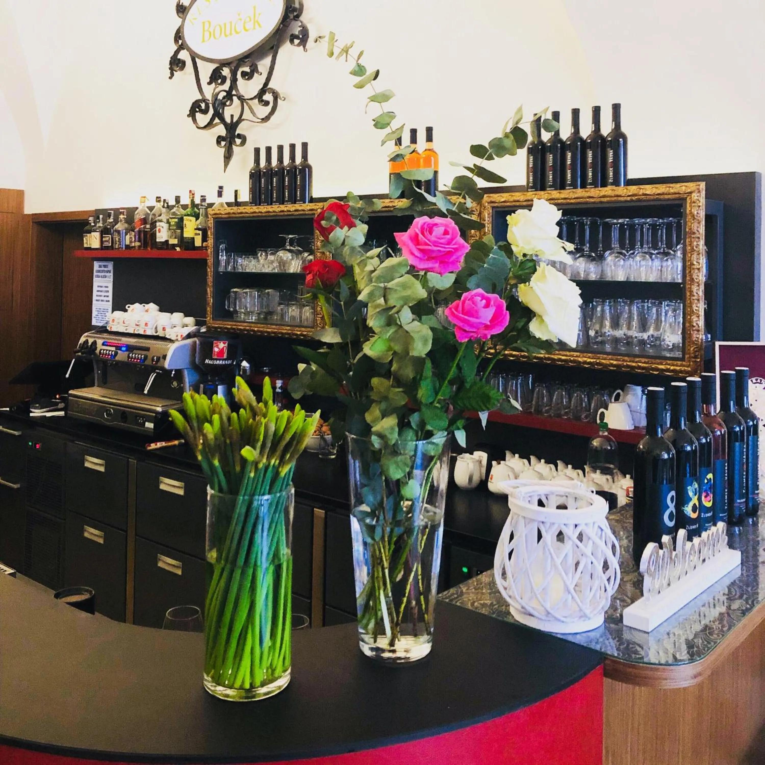 Lounge or bar in Hotel Bouček