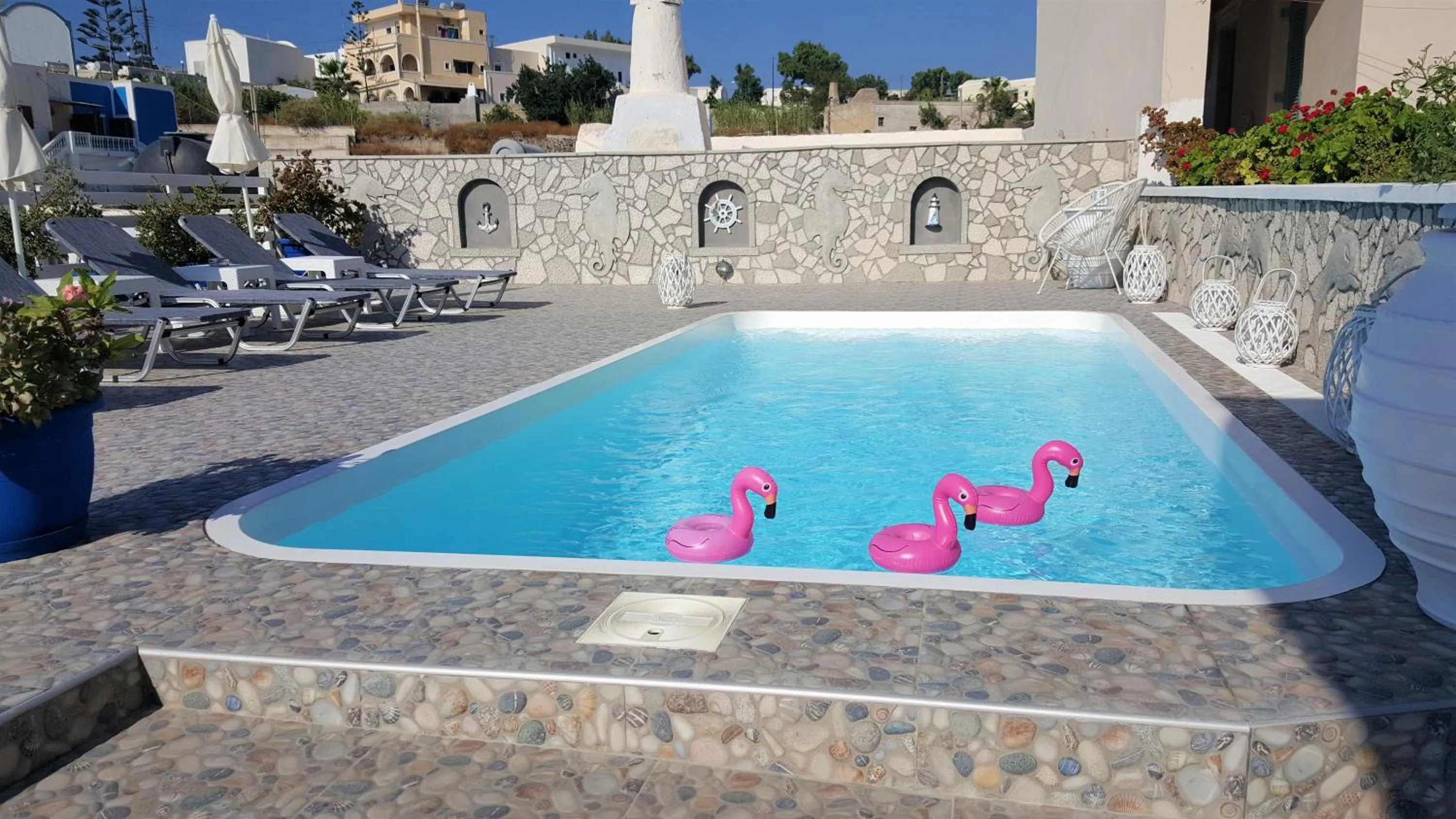 Swimming pool in Villa Pavlina