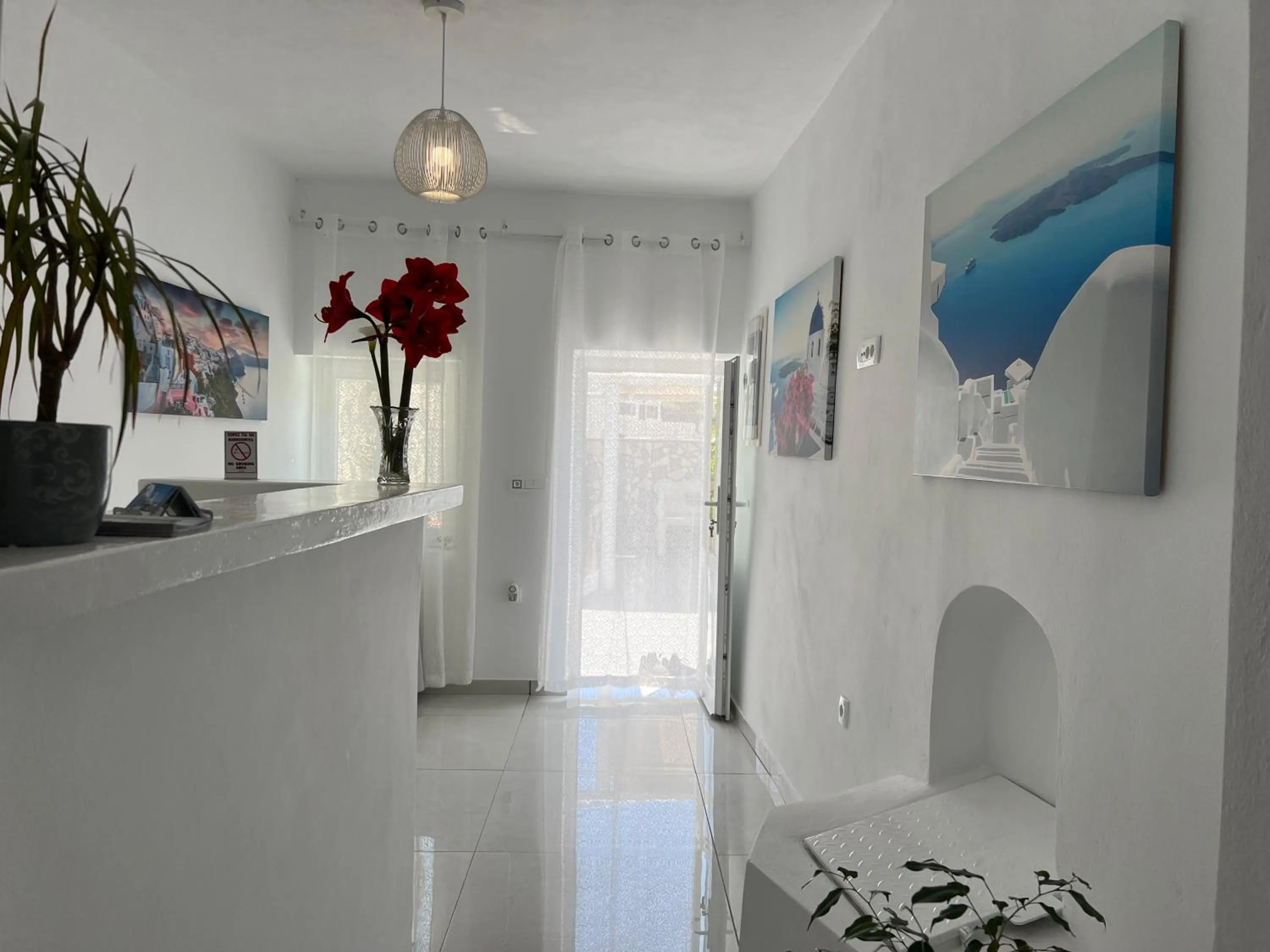 Lobby or reception in Villa Pavlina