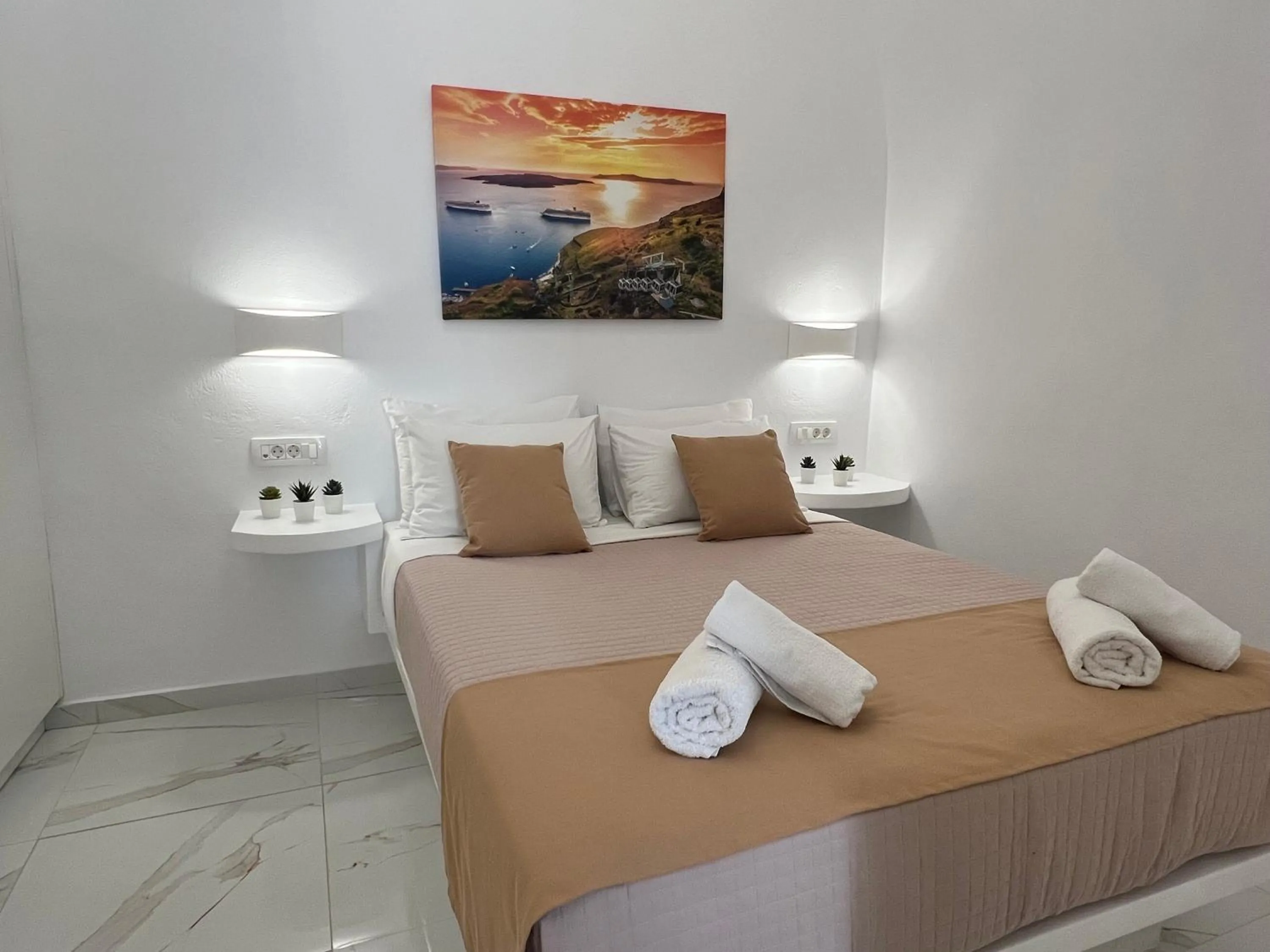 Bedroom, Bed in Villa Pavlina