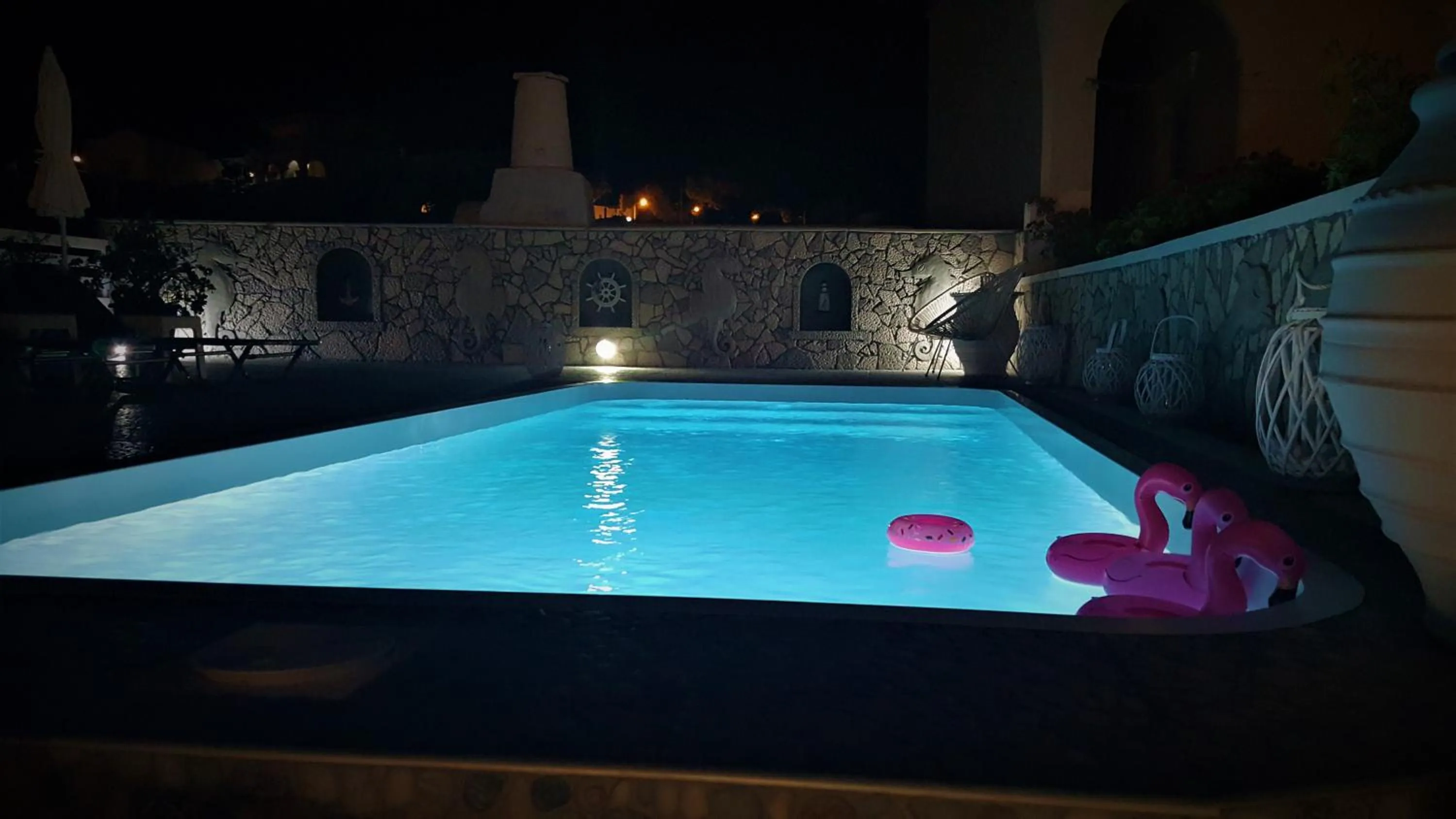 Swimming pool in Villa Pavlina