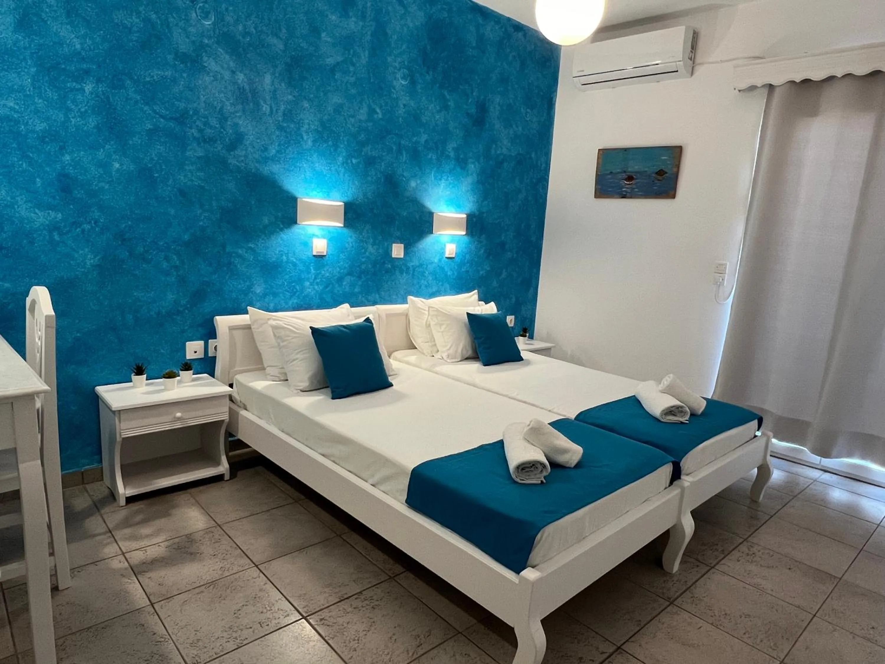 Bedroom, Bed in Villa Pavlina