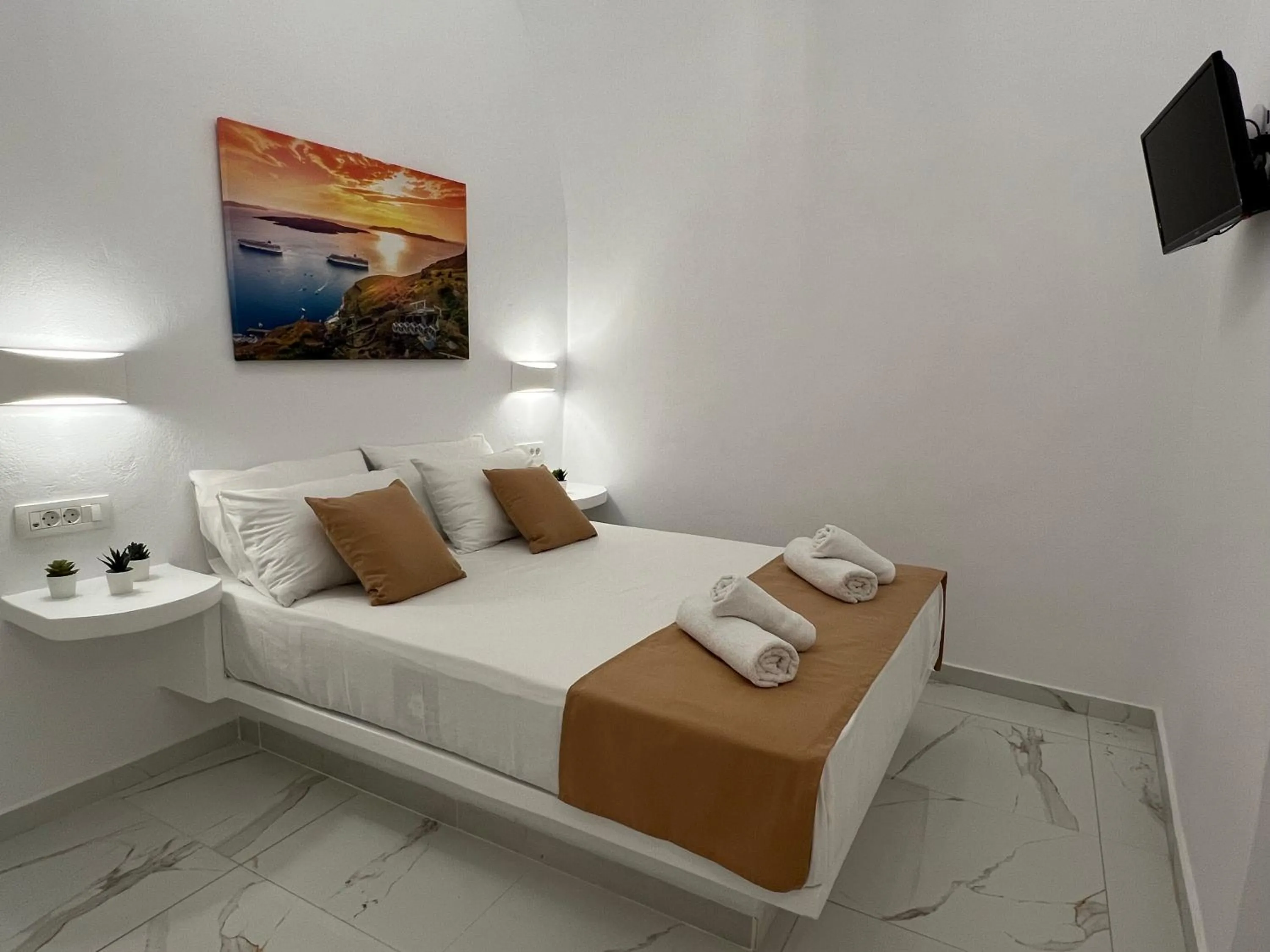 Bedroom, Bed in Villa Pavlina