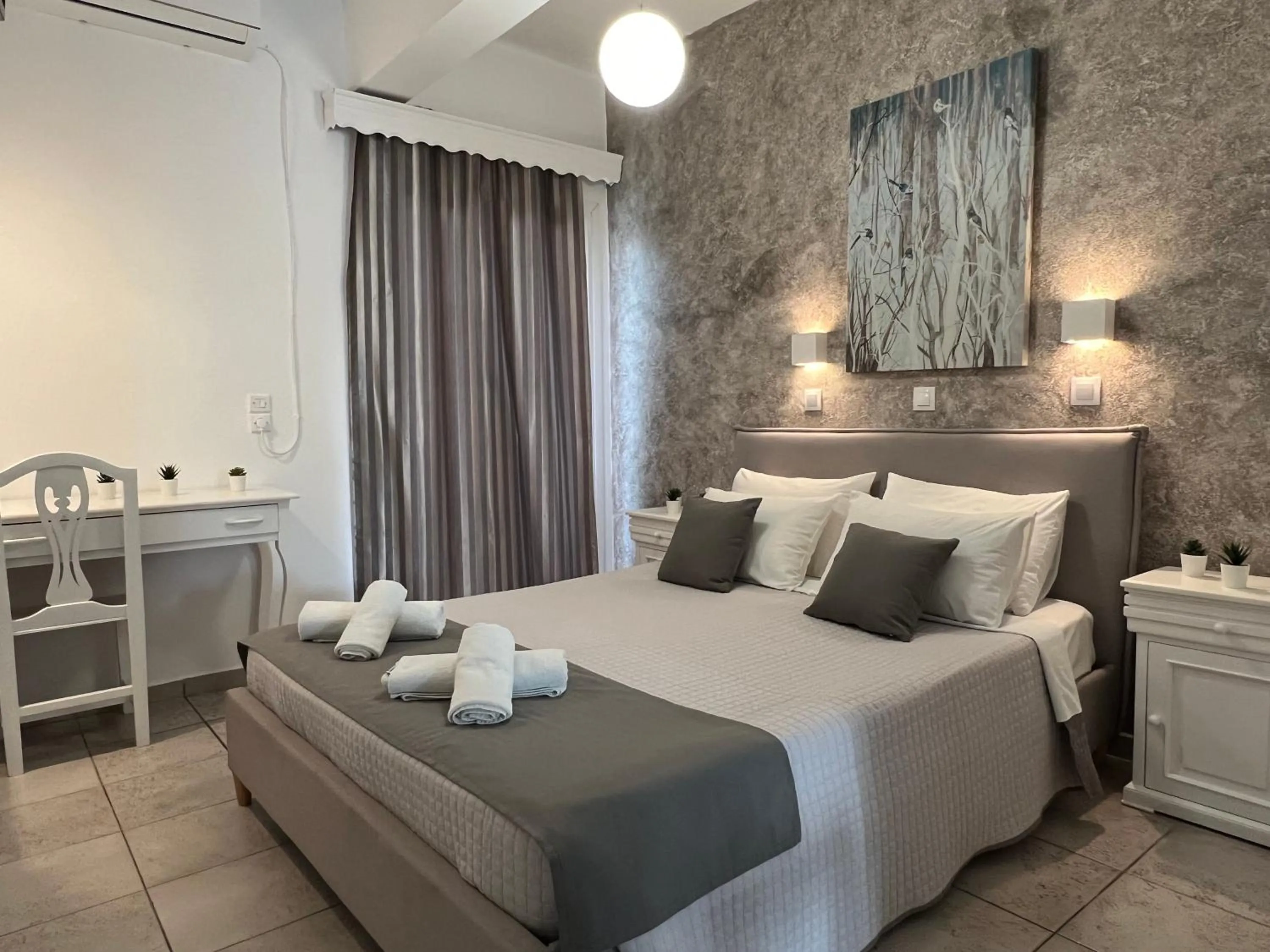 Bedroom, Bed in Villa Pavlina