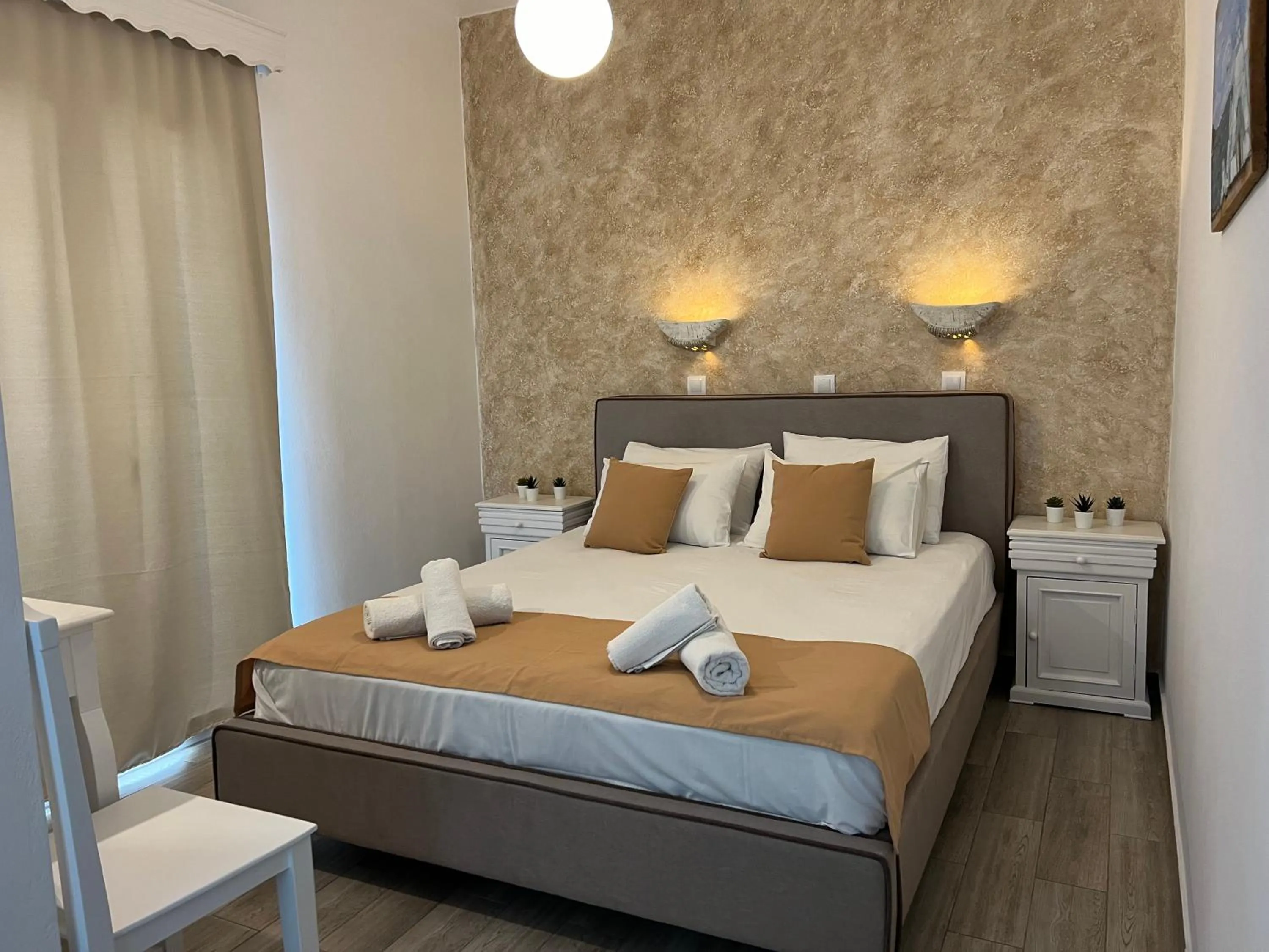 Bedroom, Bed in Villa Pavlina