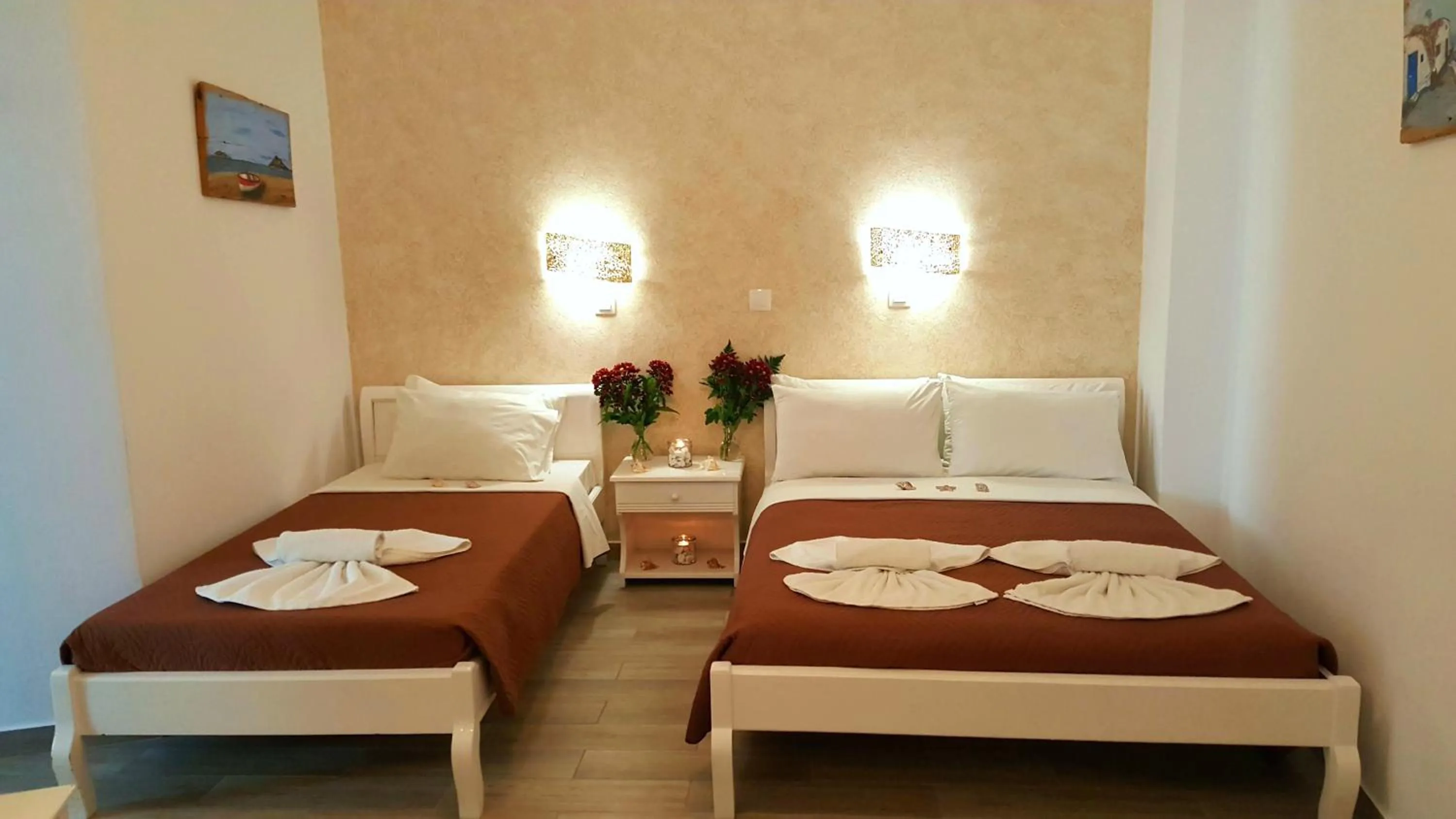 Bedroom, Bed in Villa Pavlina