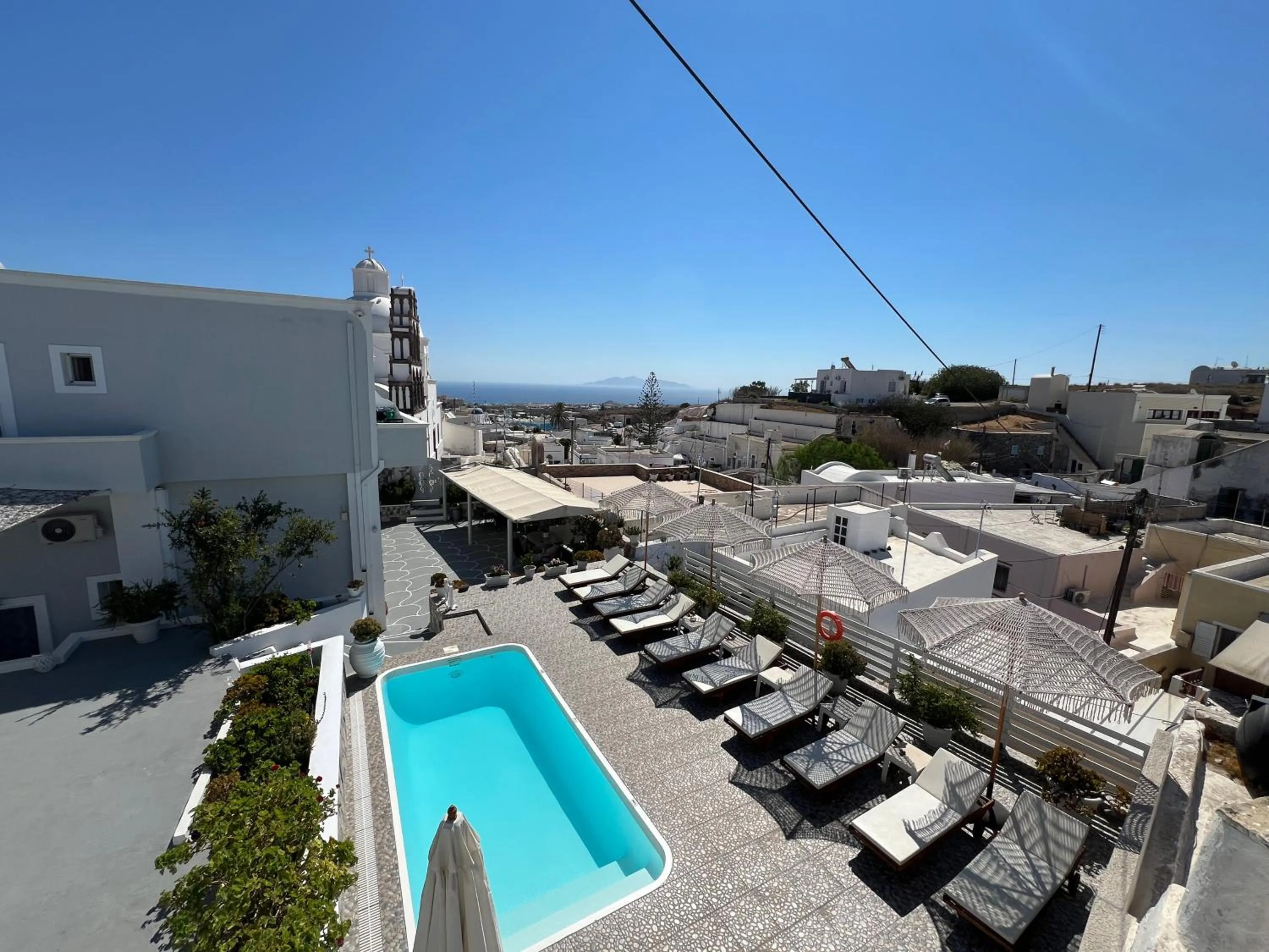 Swimming pool in Villa Pavlina
