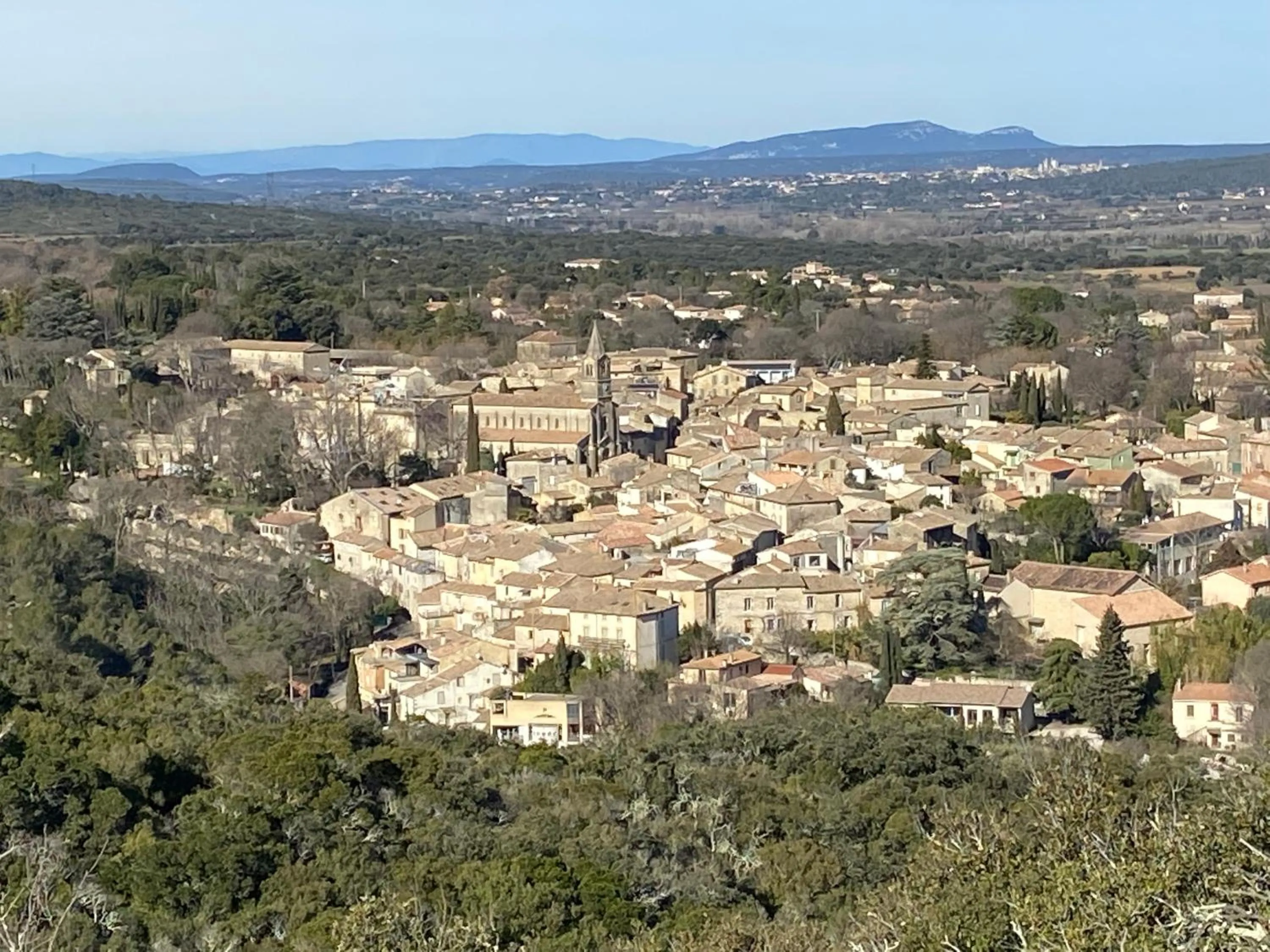 City view in Les chambres d'Elise