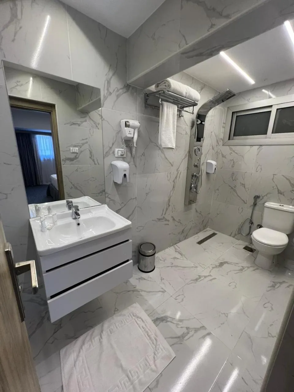 Shower in Atlas International Hotels