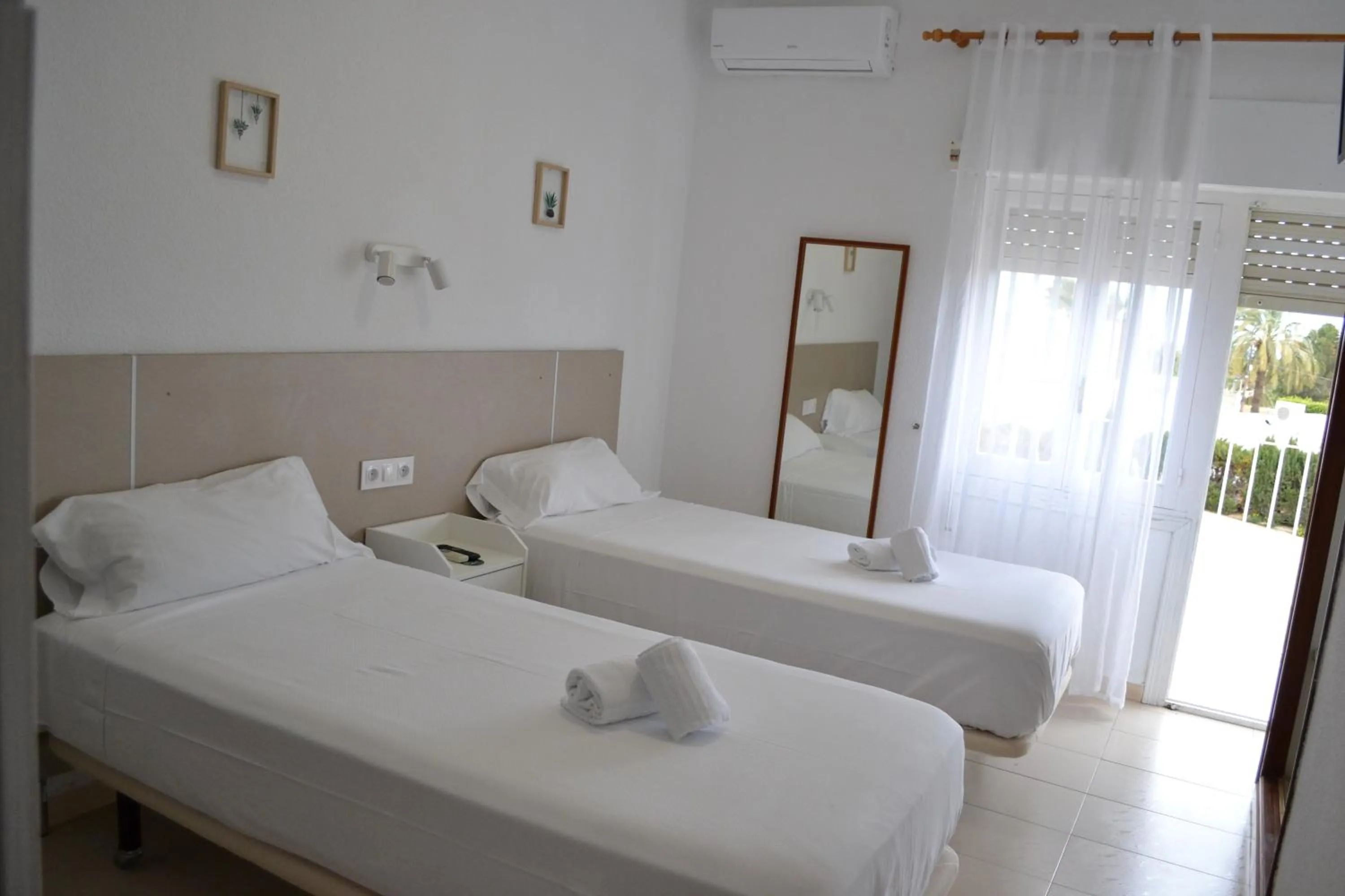 Bed in Hotel Montemar