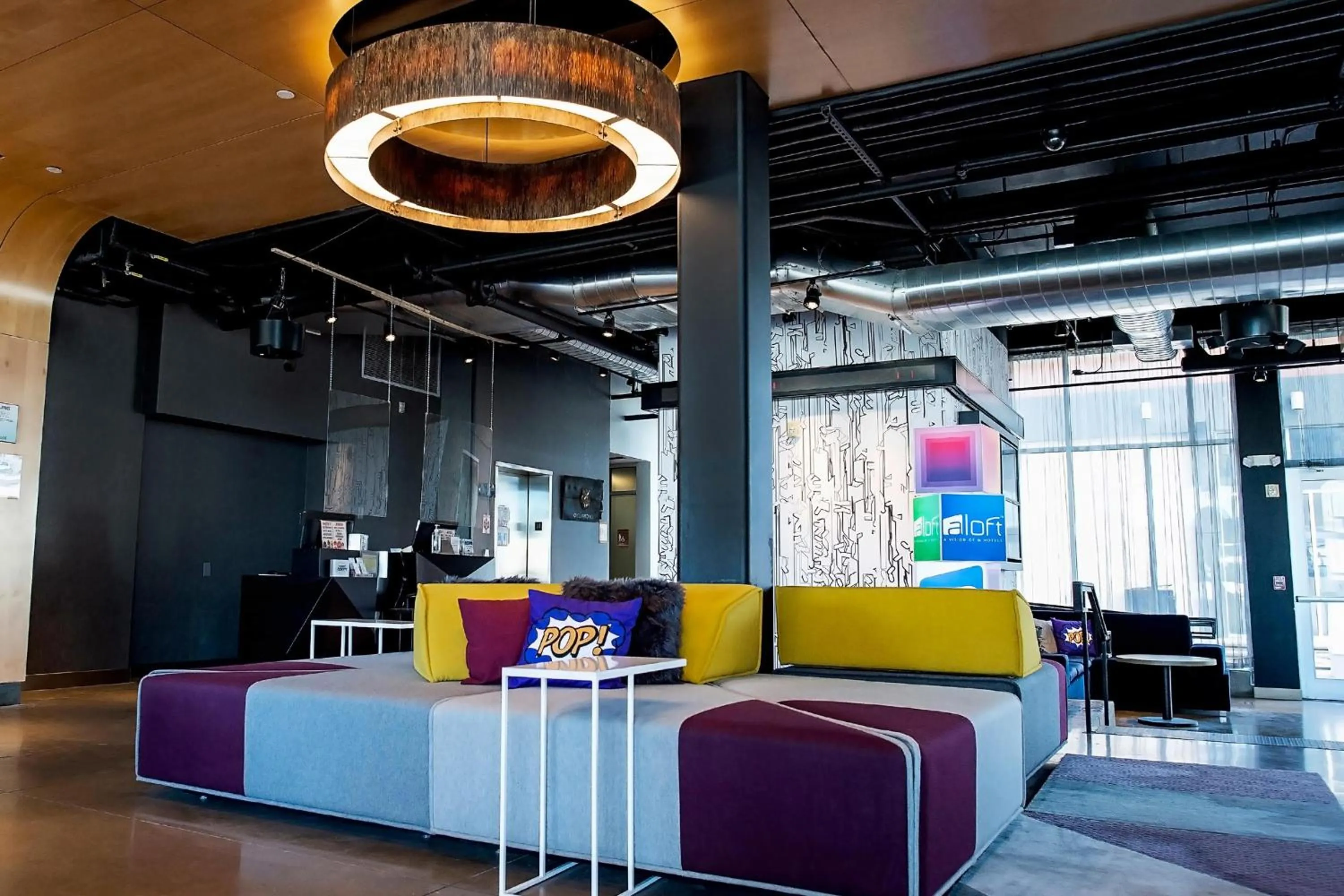 Lobby or reception in Aloft Tulsa