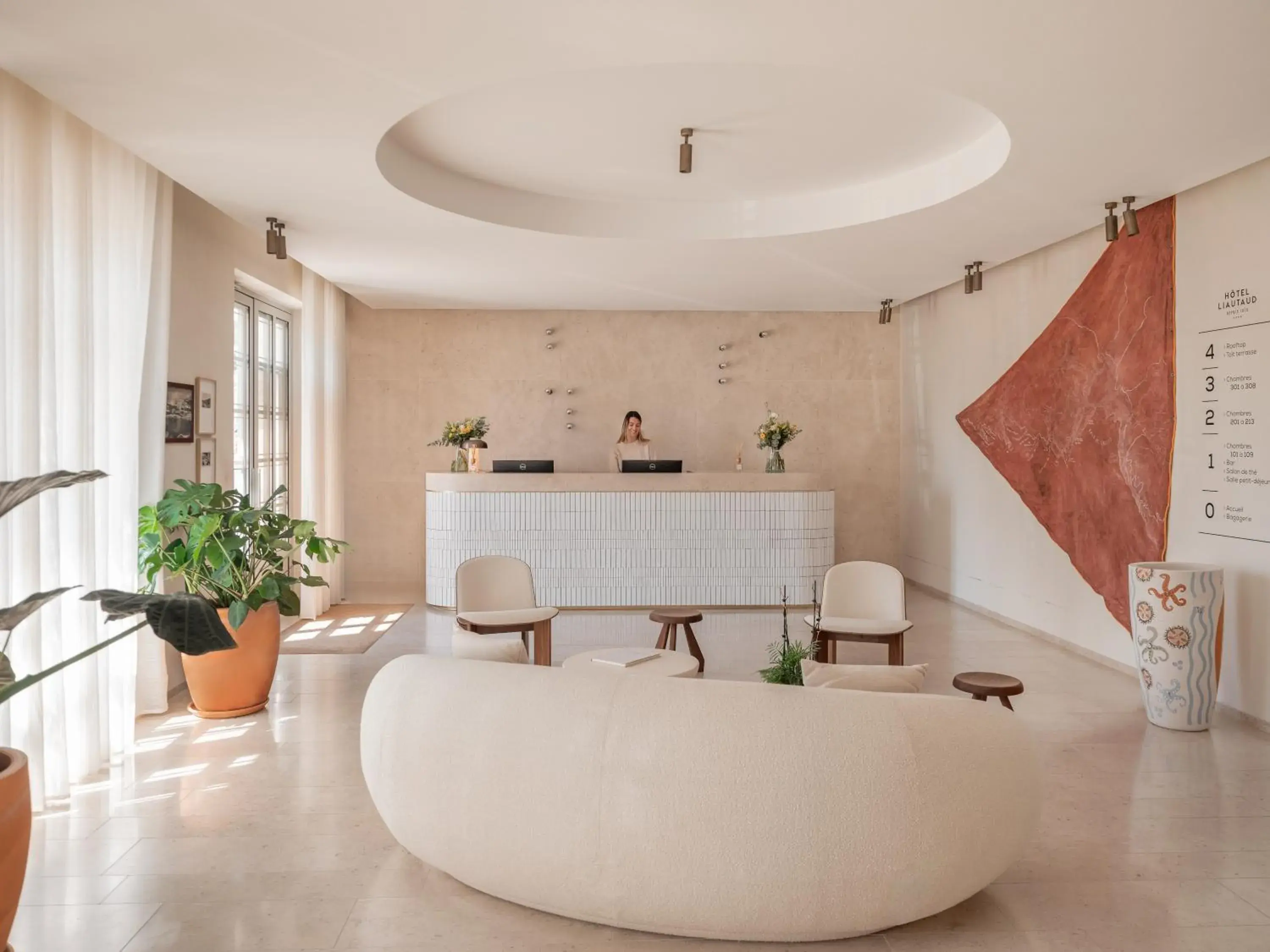 Lobby or reception in Hôtel Liautaud Cassis Lobby or reception in Hôtel Liautaud Cassis