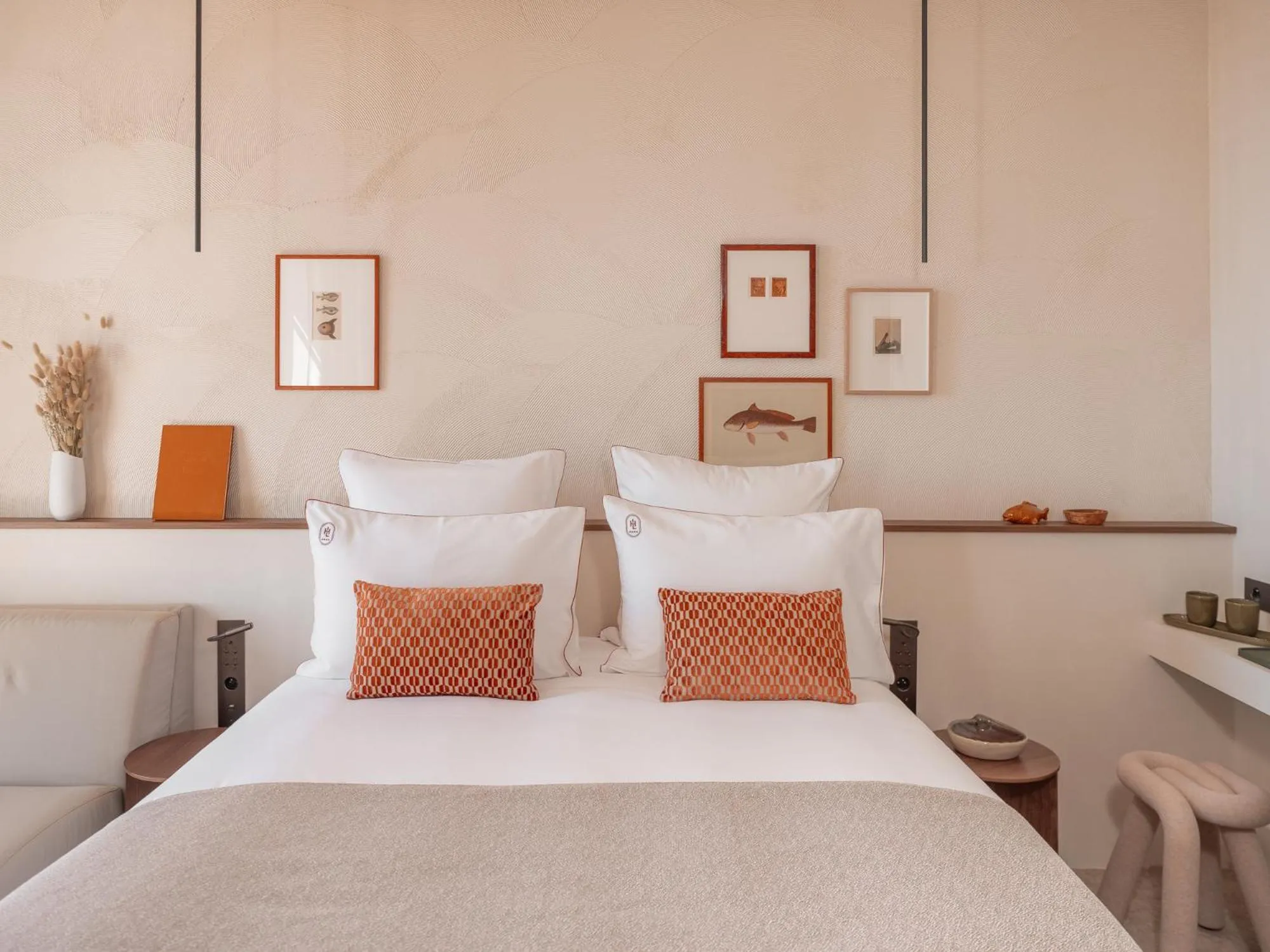 Bed in Hôtel Liautaud Cassis