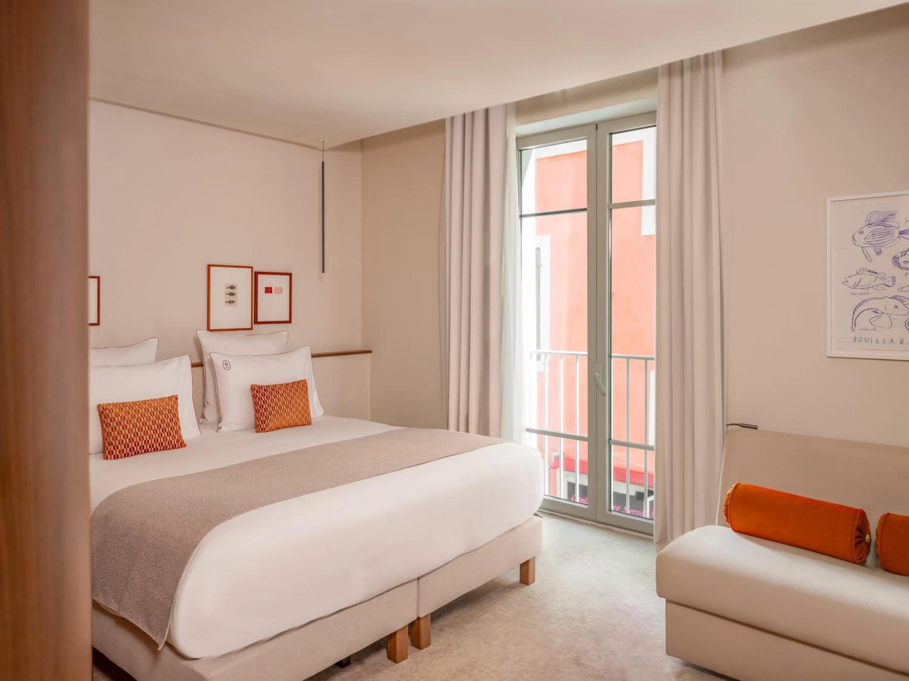 Bed in Hôtel Liautaud Cassis