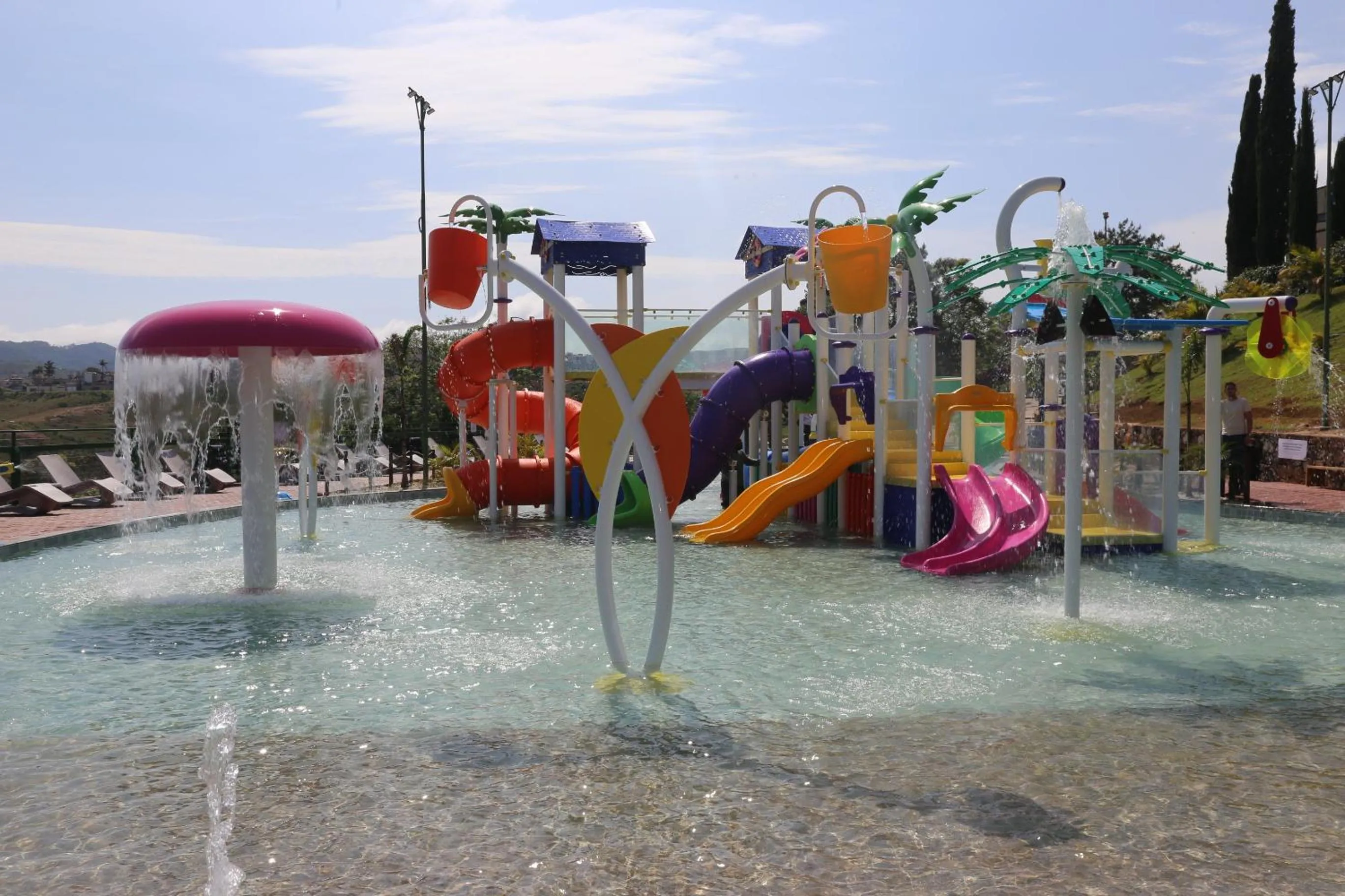 Aqua park in Hotel Golden Park All Inclusive Poços de Caldas By Nacional Inn