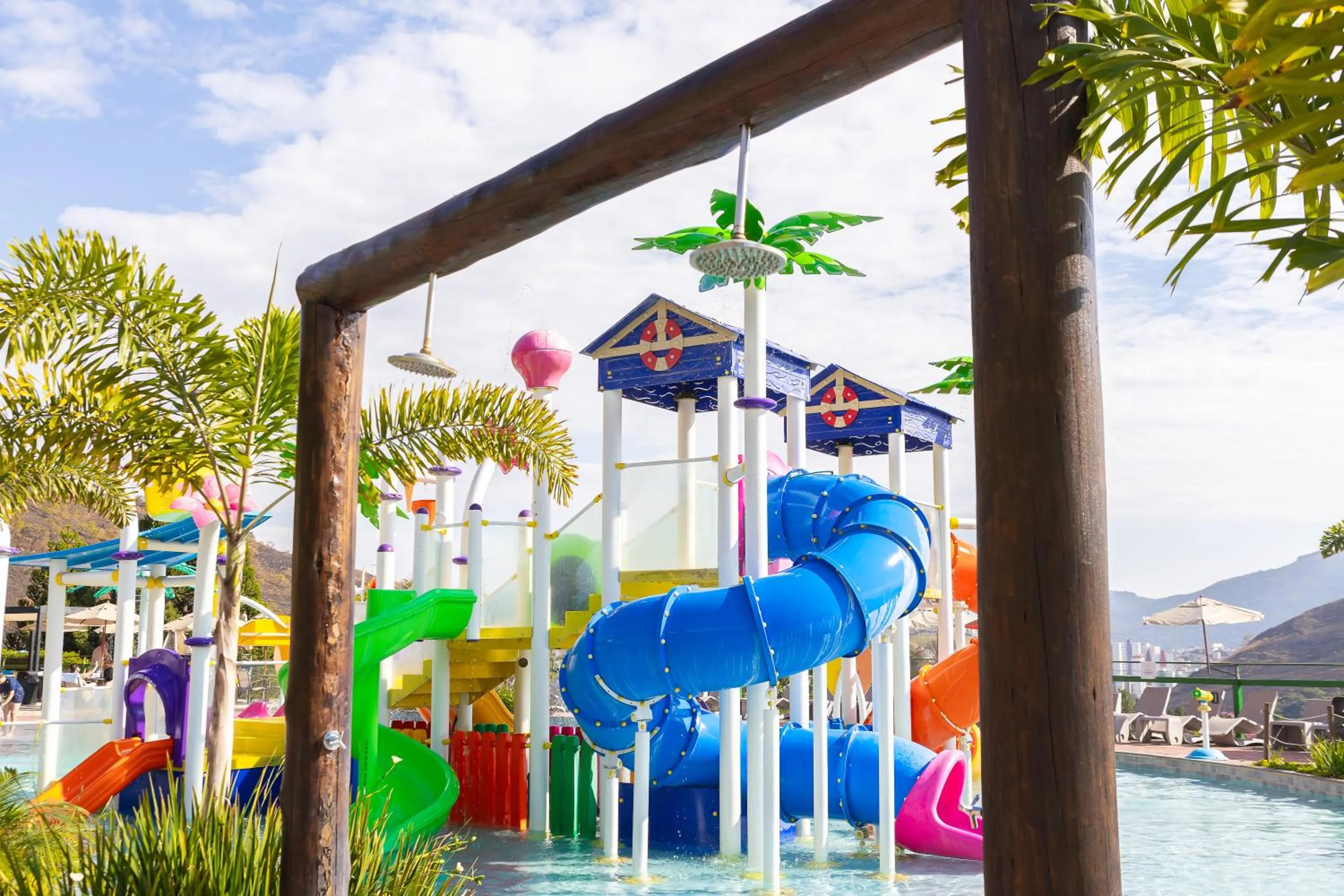 Aqua park in Hotel Golden Park All Inclusive Poços de Caldas By Nacional Inn