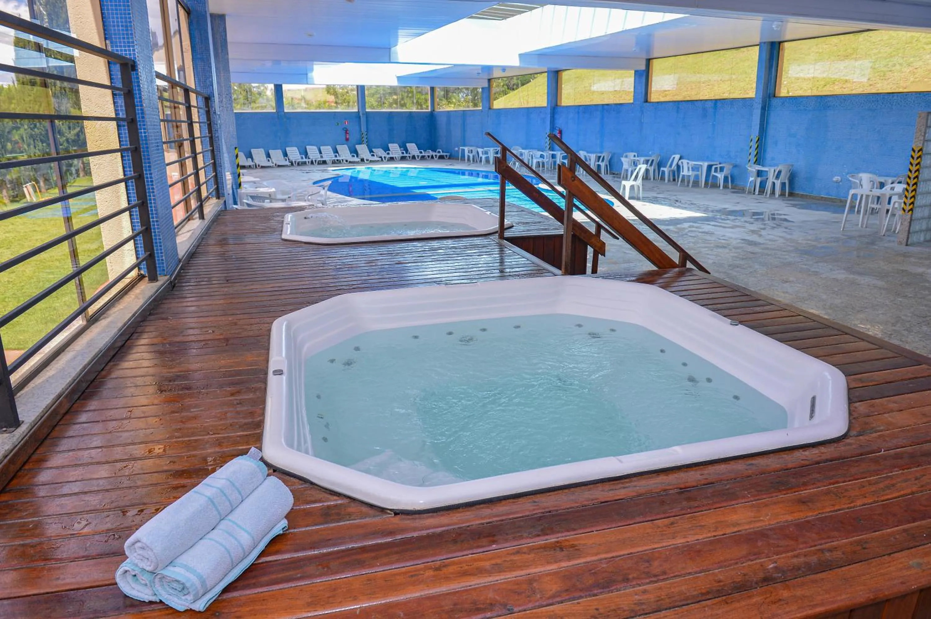 Hot Tub in Hotel Golden Park All Inclusive Poços de Caldas By Nacional Inn