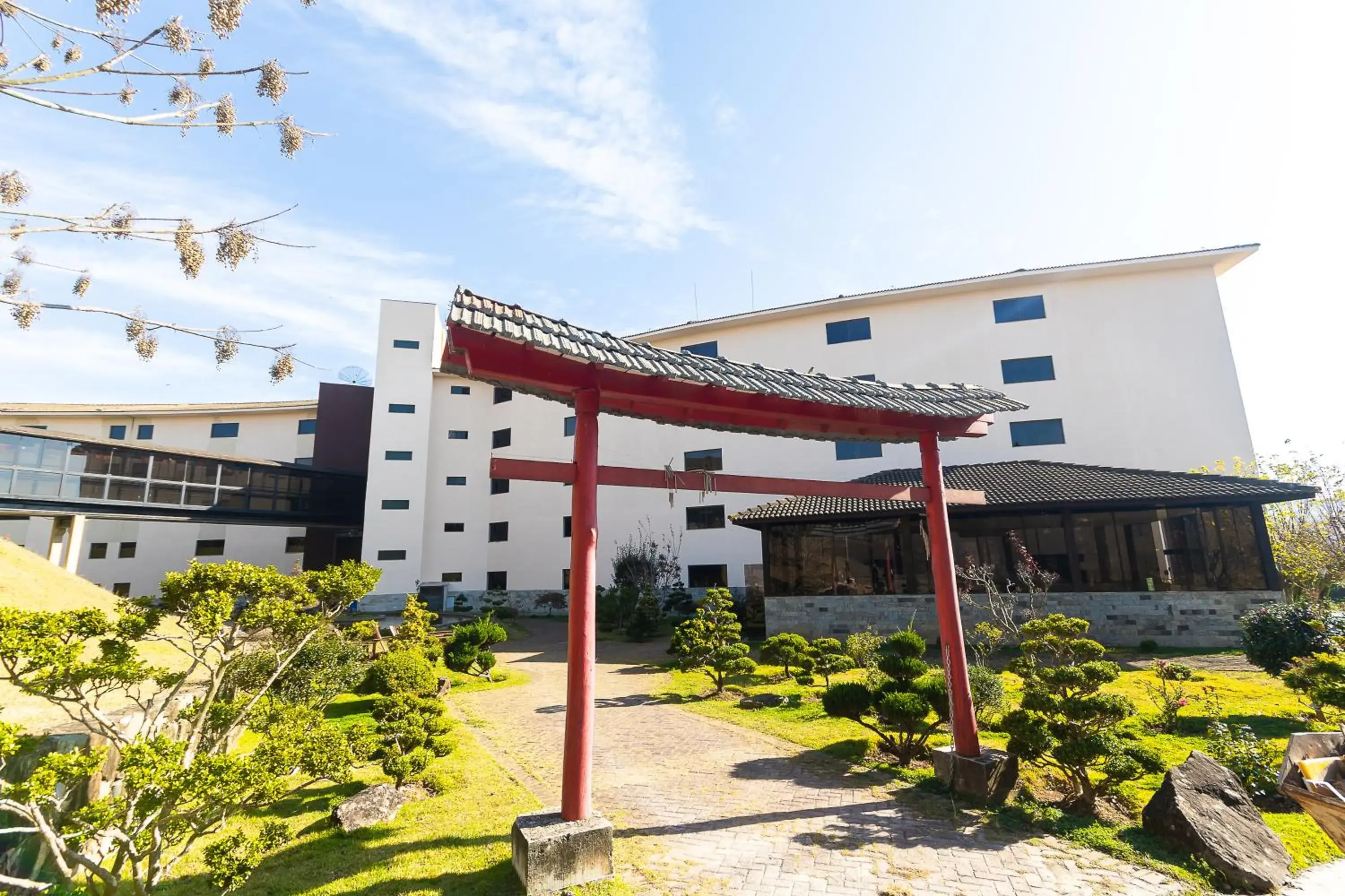 Garden view in Hotel Golden Park All Inclusive Poços de Caldas By Nacional Inn Garden view in Hotel Golden Park All Inclusive Poços de Caldas By Nacional Inn