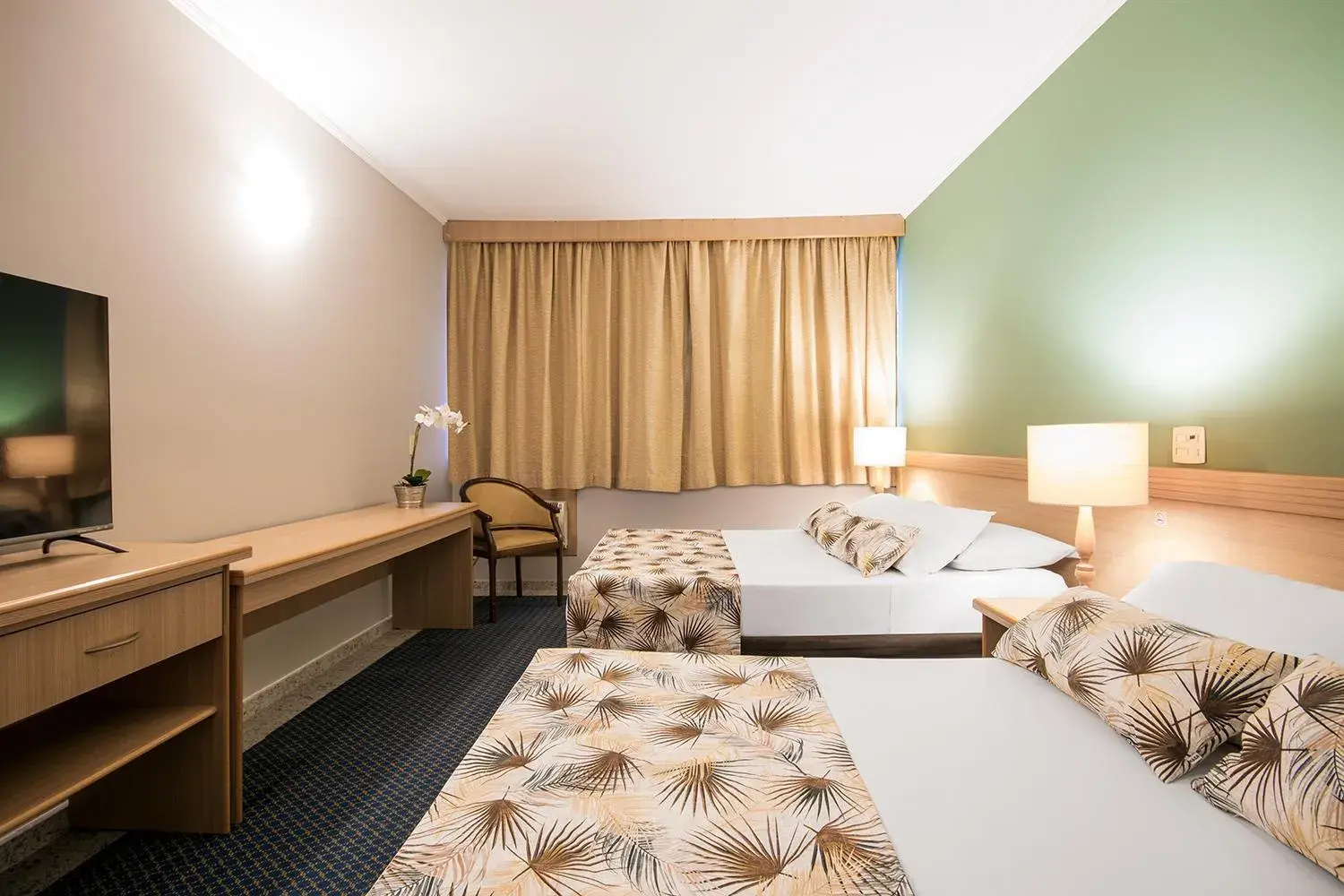 Bedroom, Bed in Hotel Golden Park All Inclusive Poços de Caldas By Nacional Inn Bedroom, Bed in Hotel Golden Park All Inclusive Poços de Caldas By Nacional Inn