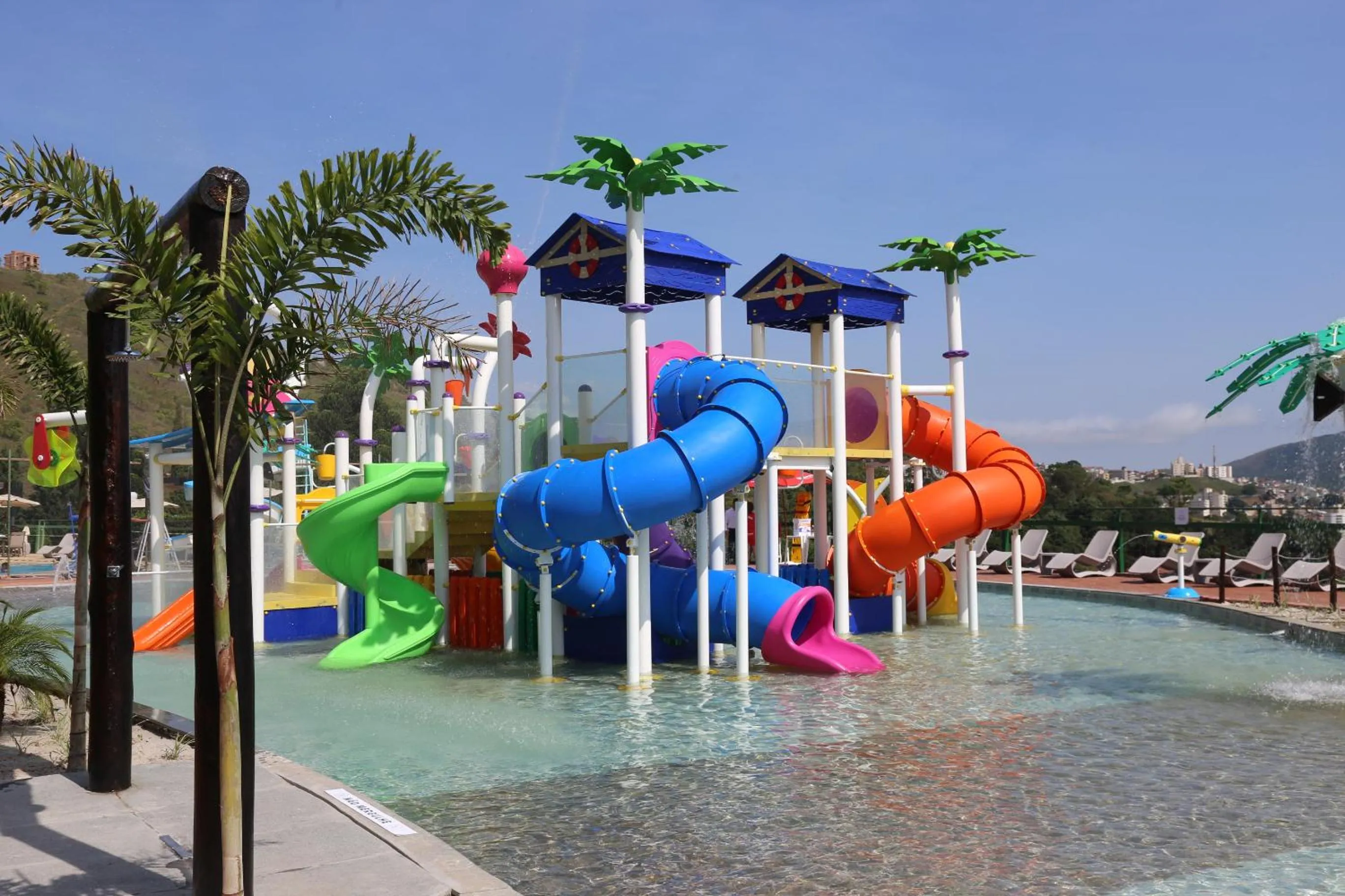 Aqua park in Hotel Golden Park All Inclusive Poços de Caldas By Nacional Inn
